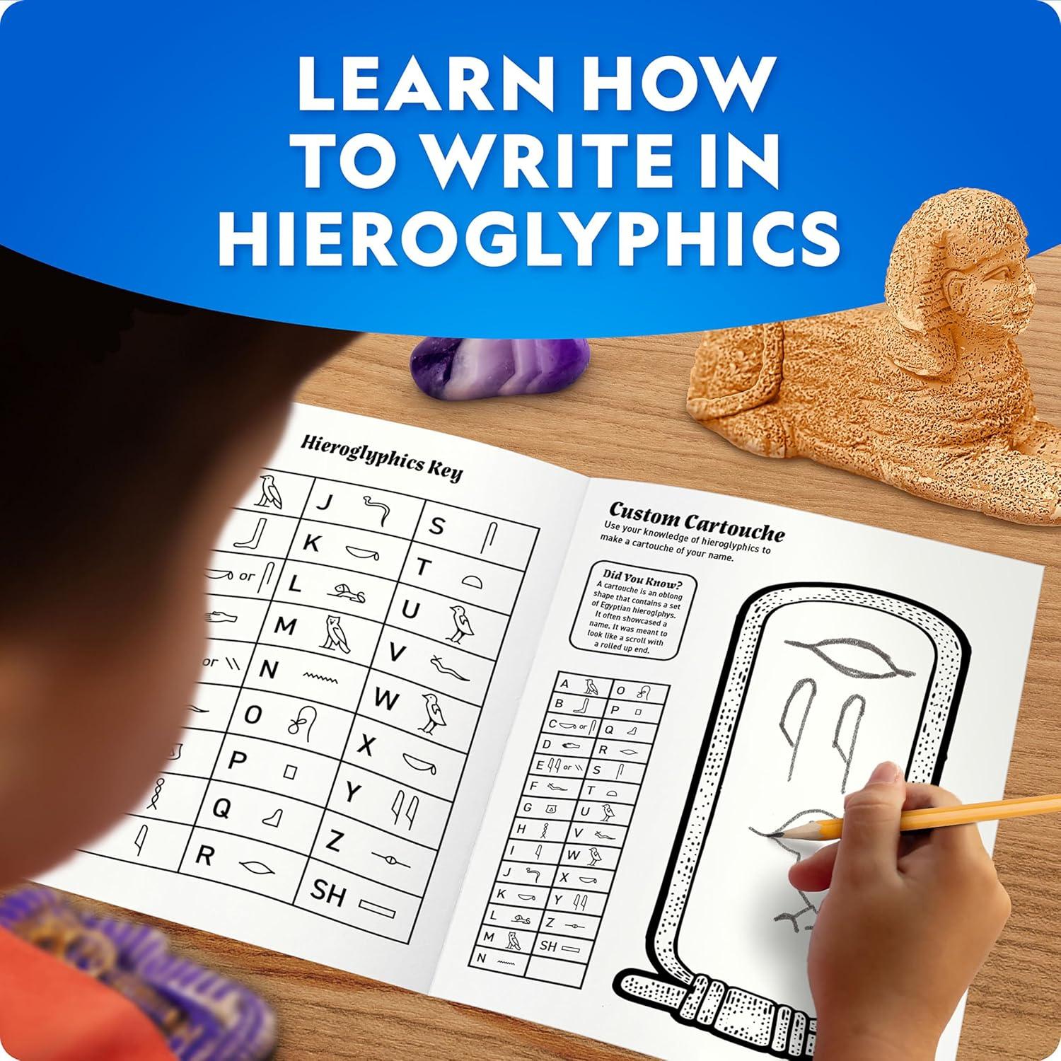 Kit de Excavación Antiguo Egipto National Geographic - Gemas y Artefactos