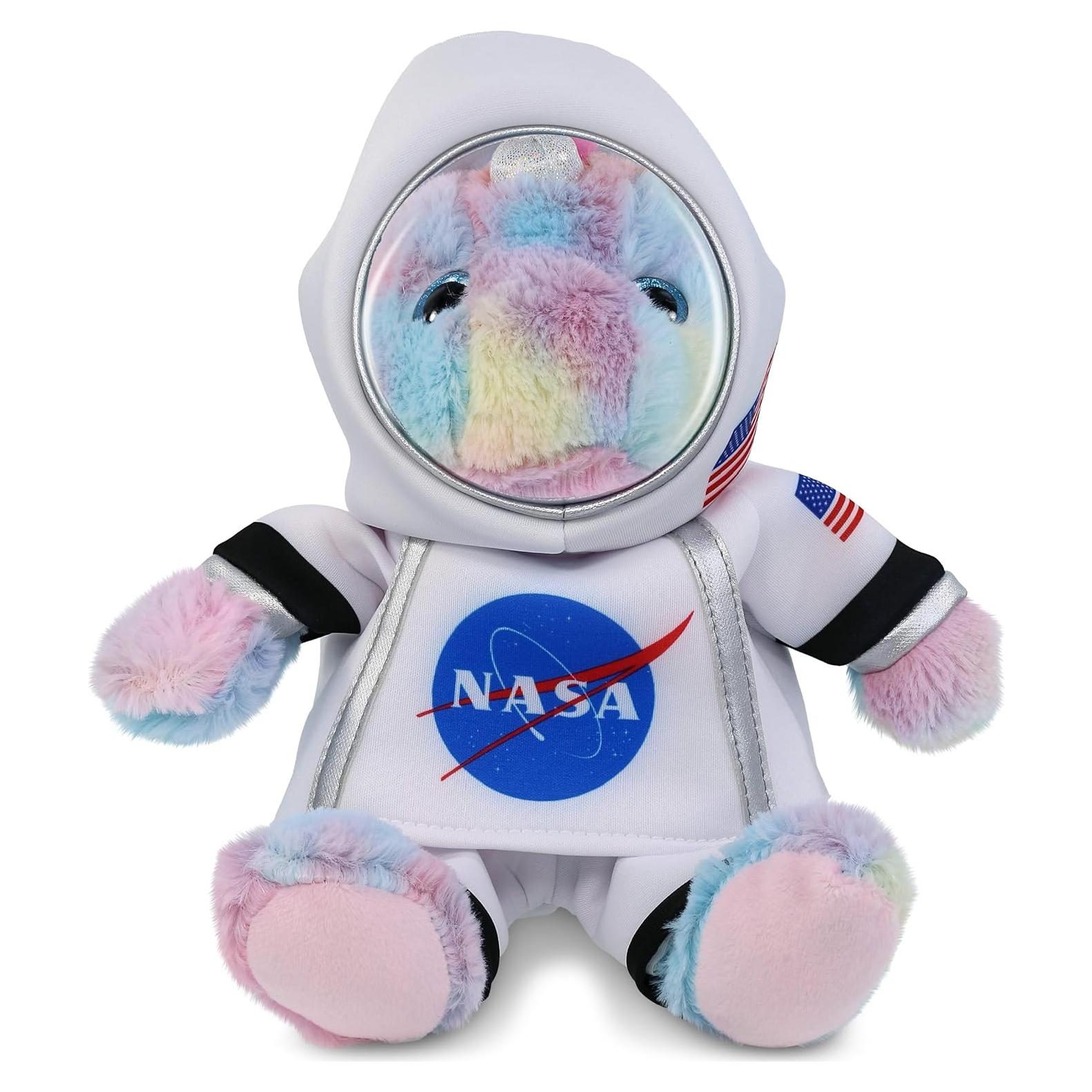 DolliBu Unicornio Arcoíris Astronauta Peluche 23 cm Personalizable