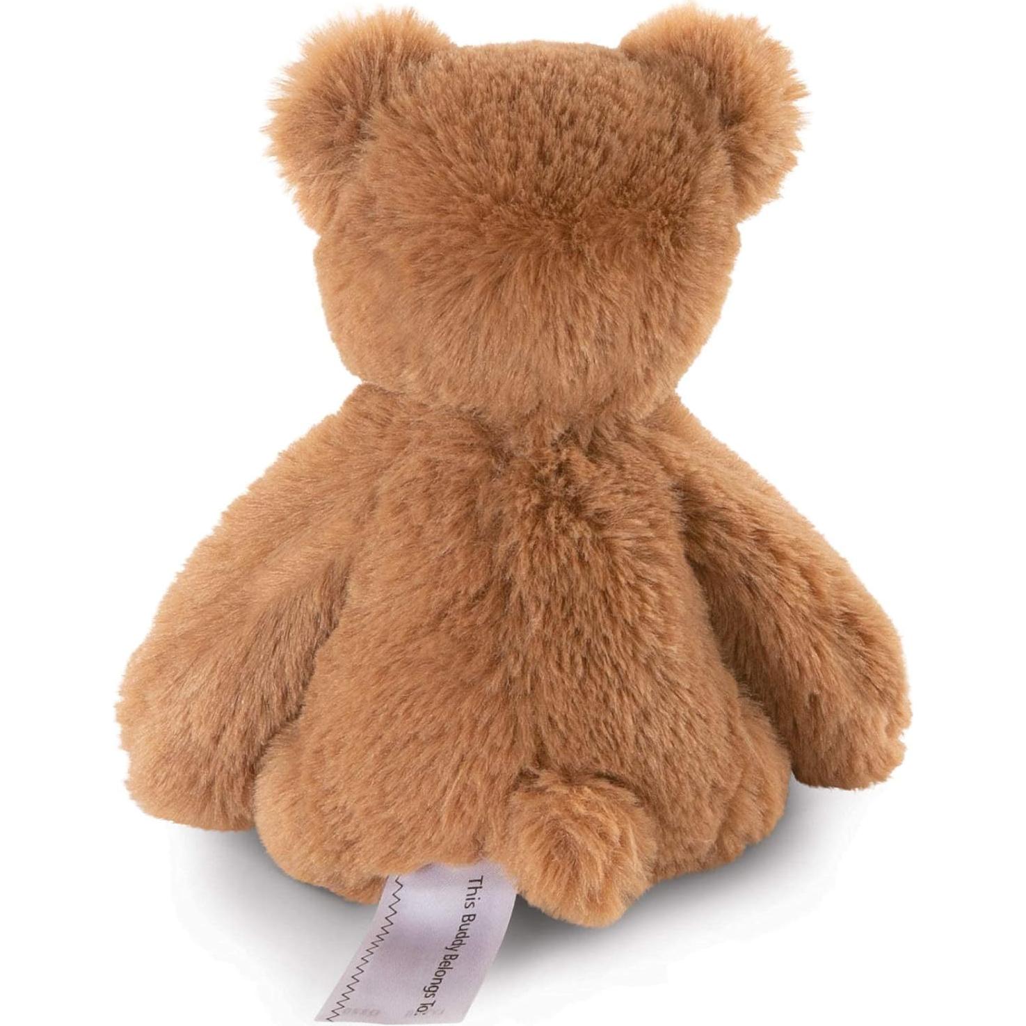 Vermont Teddy Bear Stuffed Animal – 12 Inch Brown Bear Plush Toys, Ultra Soft and Cute Stuffed Plushie, Classic Gift Toy, Perfect for Snuggling for Kids, Boys and Girls, Buddy Collection