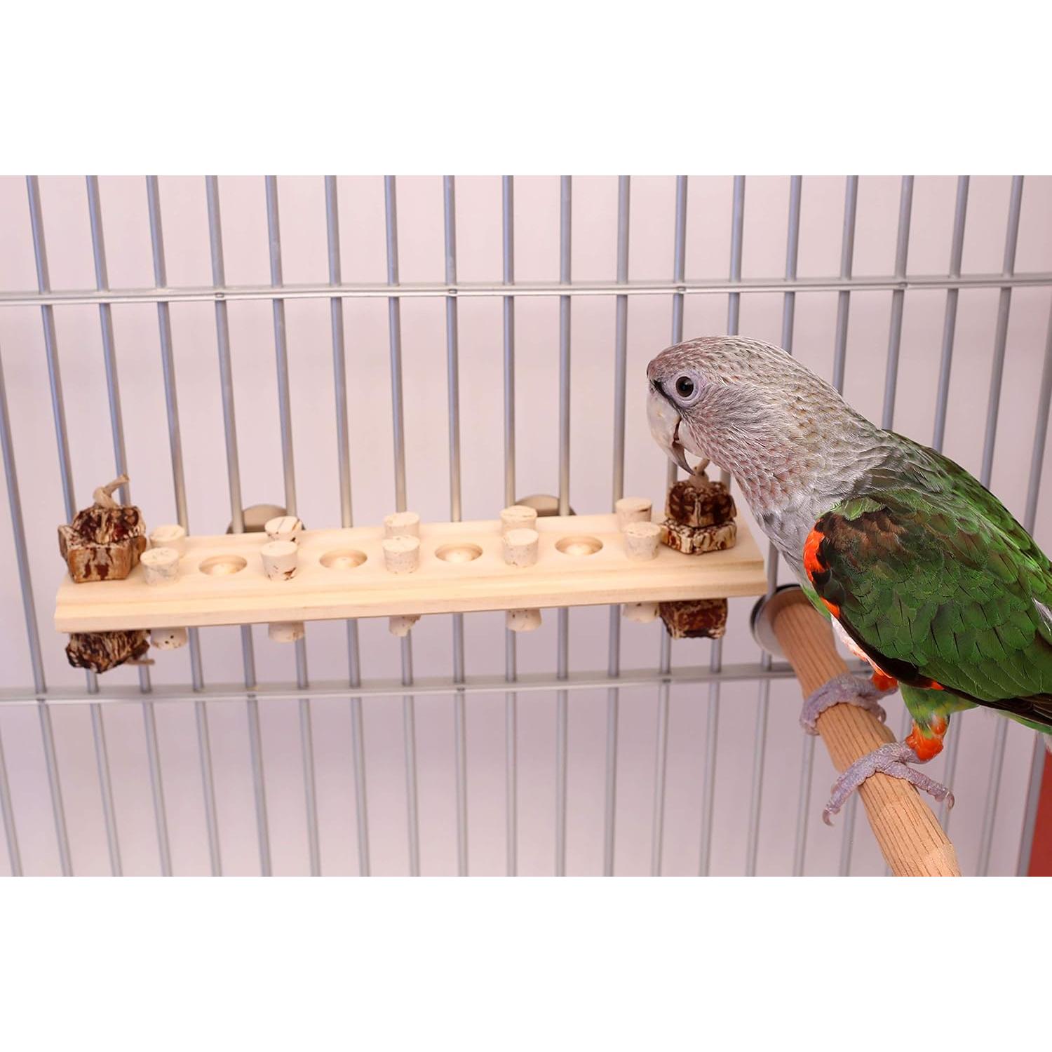 Juguete para Loro Woodberry Parrot Wizard - Masticable 30.48 cm