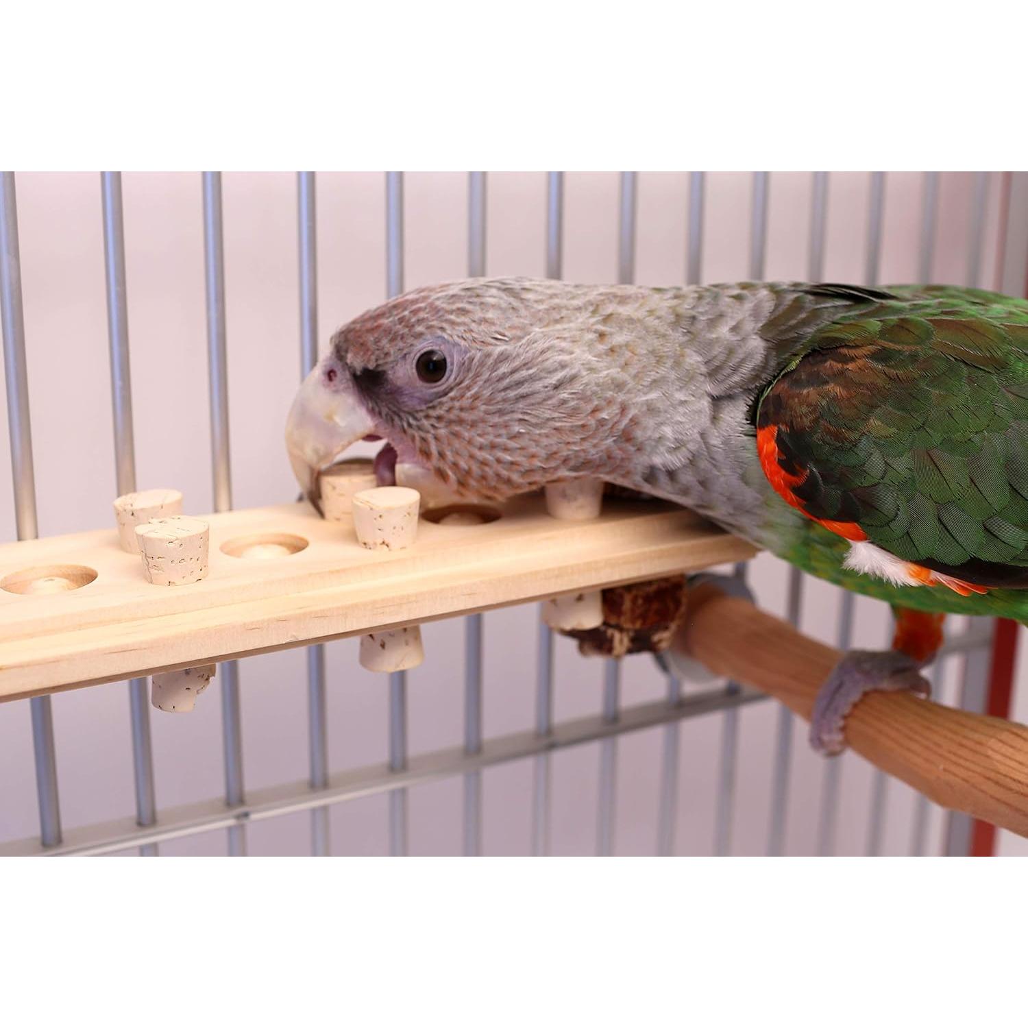 Juguete para Loro Woodberry Parrot Wizard - Masticable 30.48 cm