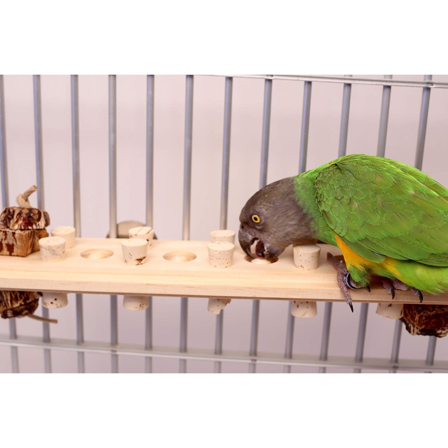 Juguete para Loro Woodberry Parrot Wizard - Masticable 30.48 cm