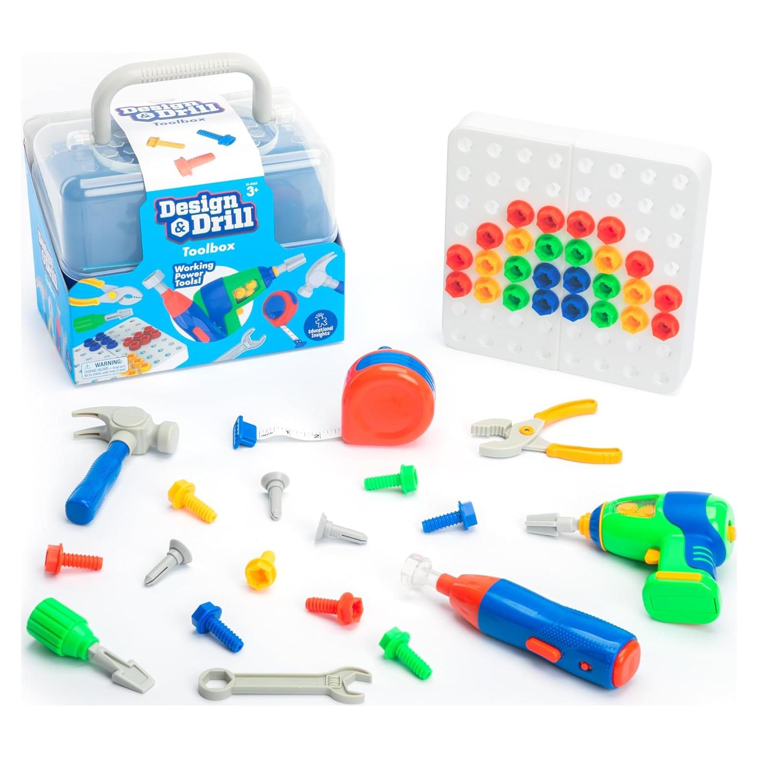 Caja de Herramientas Design & Drill Learning Resources - Set 7 Piezas