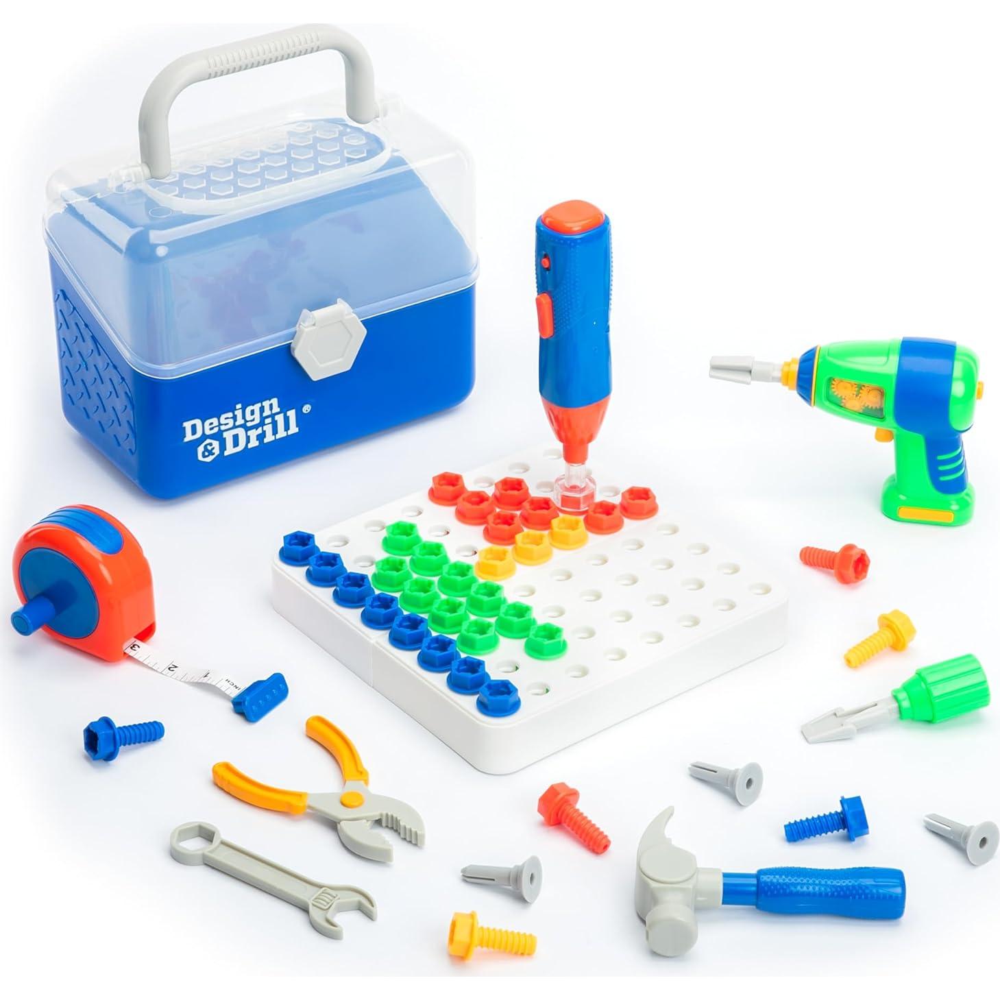 Caja de Herramientas Design & Drill Learning Resources - Set 7 Piezas
