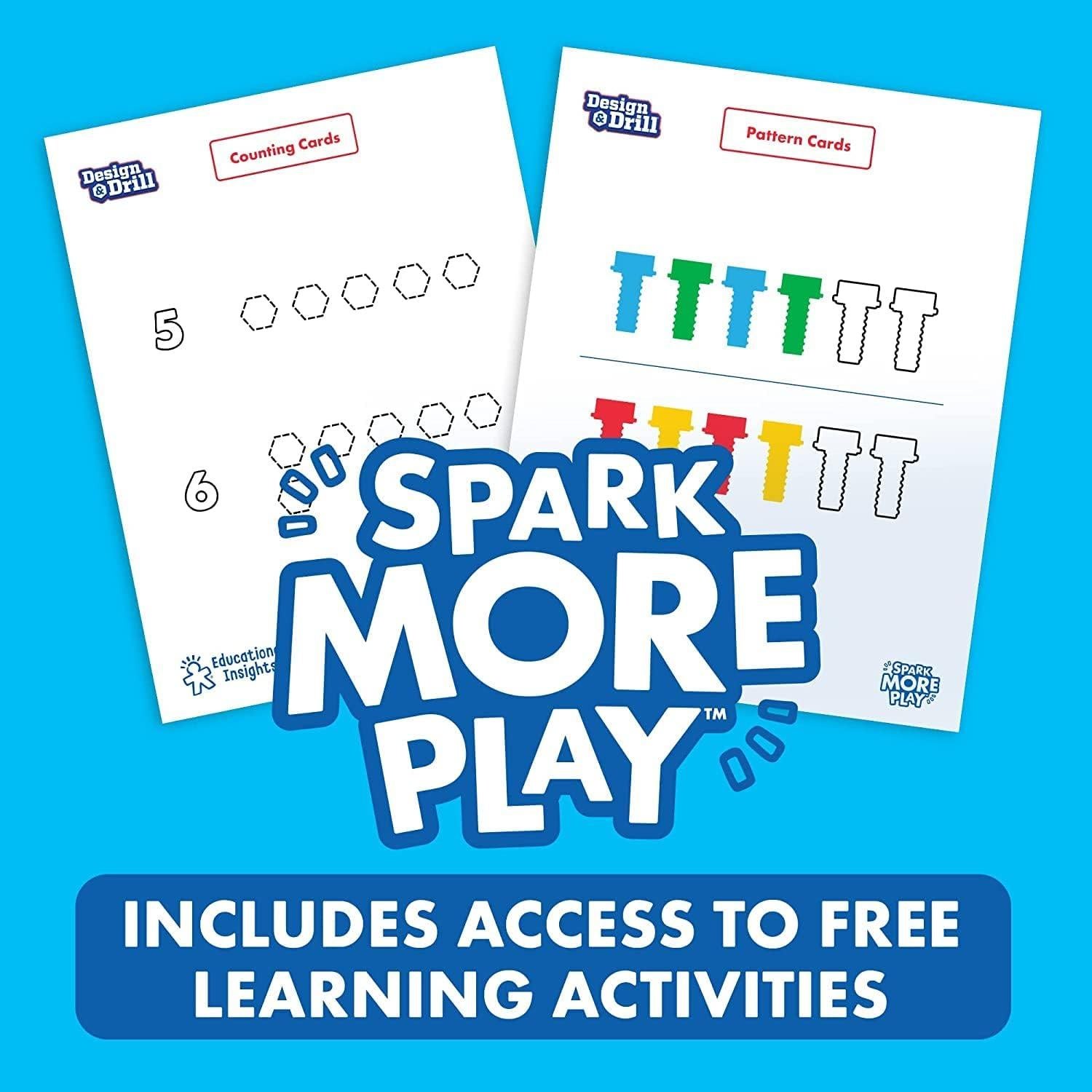 Caja de Herramientas Design & Drill Learning Resources - Set 7 Piezas