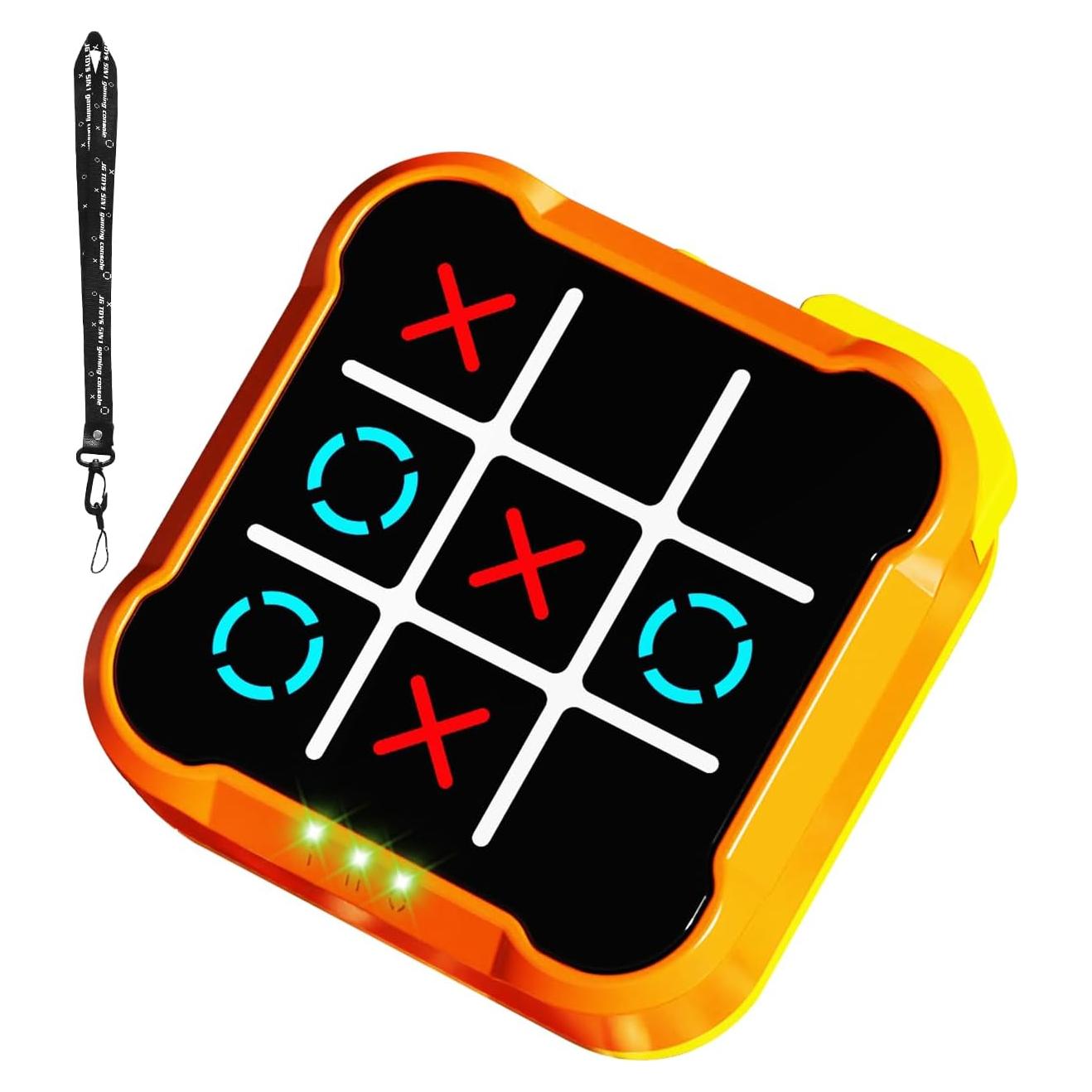 Juego Electrónico de Tic Tac Toe 5 en 1 Bolt - Portátil