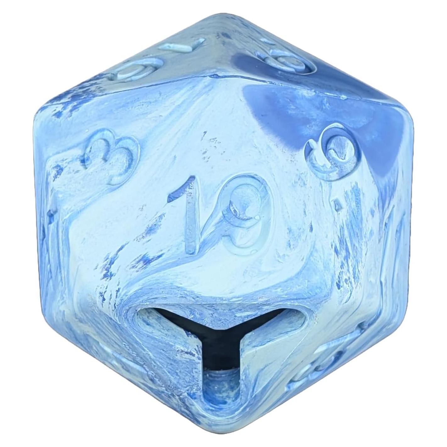 Juguete para Perros Pawlymorph D20 Azul Rayo - Caucho Natural