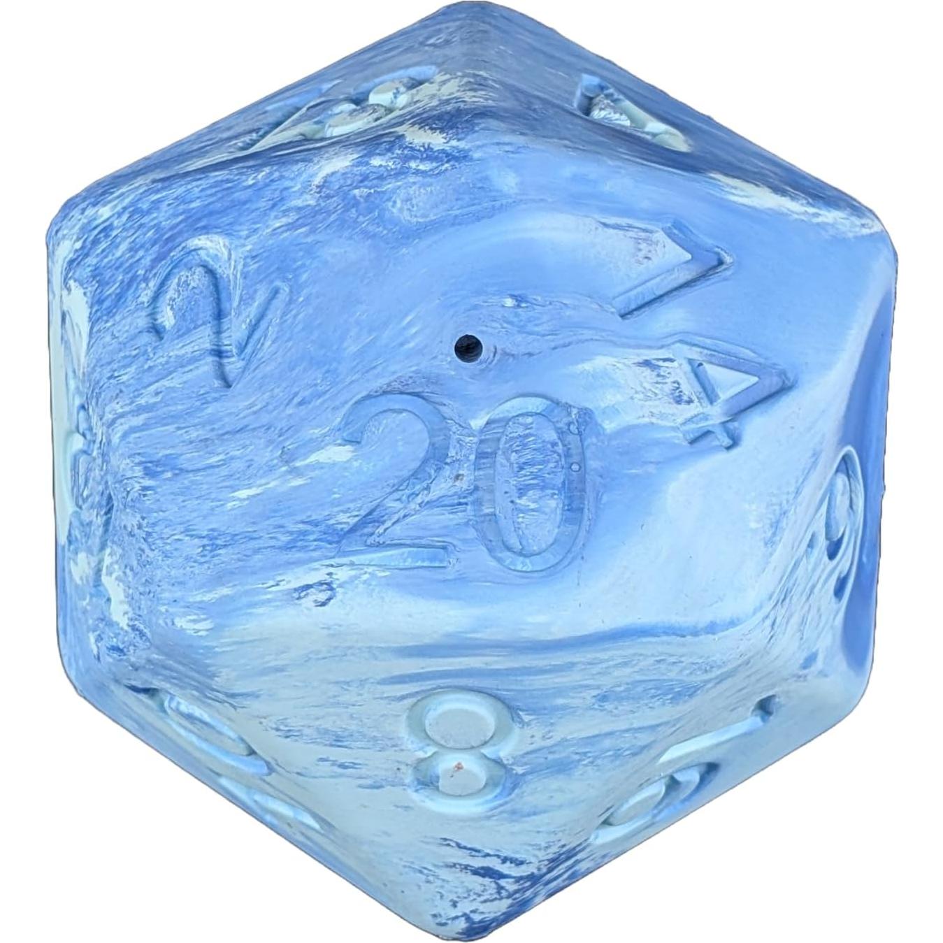 Juguete para Perros Pawlymorph D20 Azul Rayo - Caucho Natural