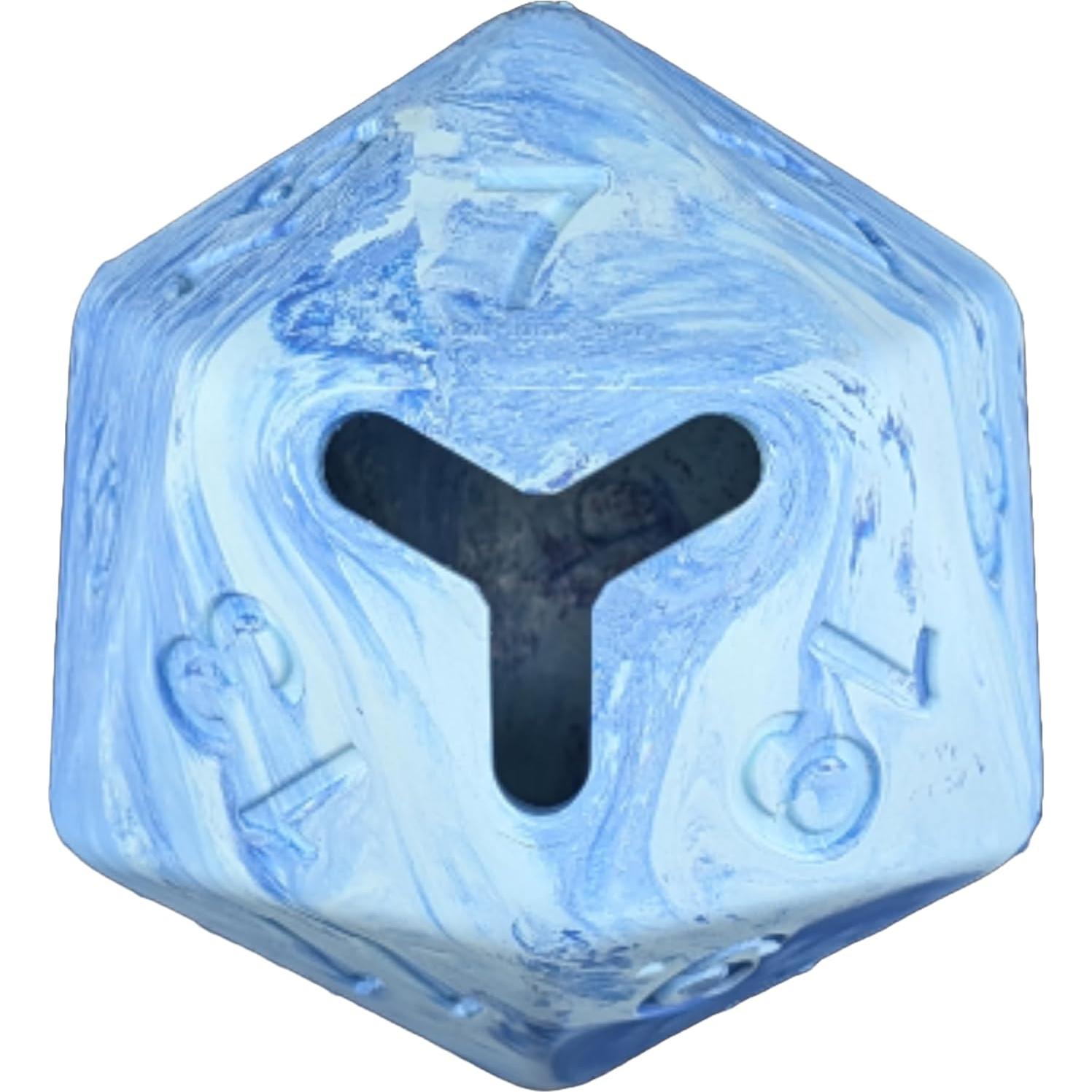 Juguete para Perros Pawlymorph D20 Azul Rayo - Caucho Natural