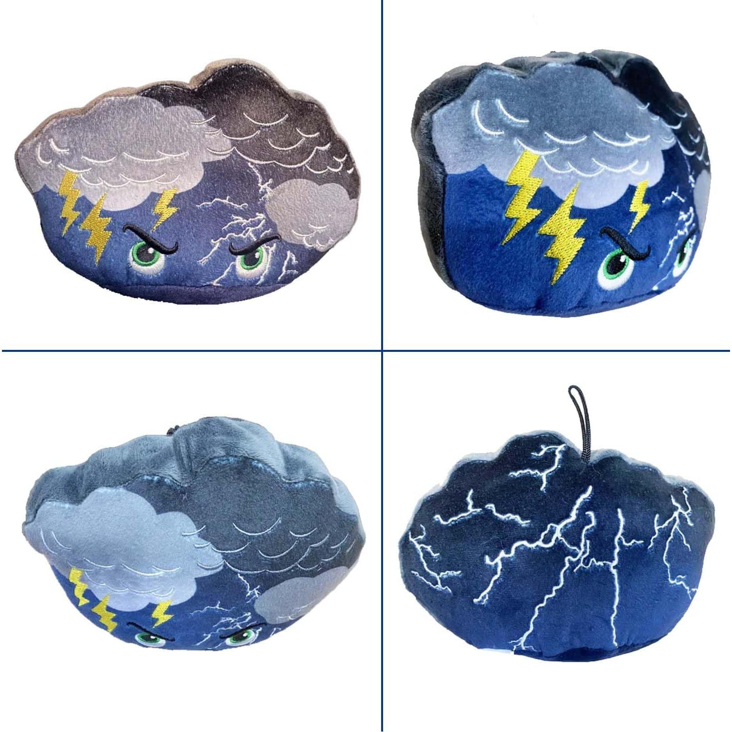 Peluche Tormenta Thunderheads 17.8 cm Educativo Sostenible