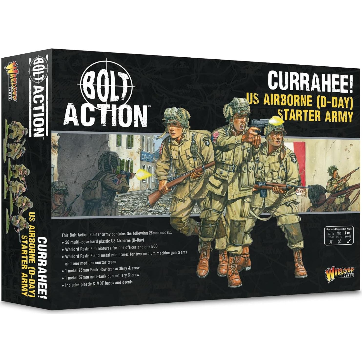 Warlord Games Bolt Action Currahee! Fuerza Aerotransportada EE.UU.