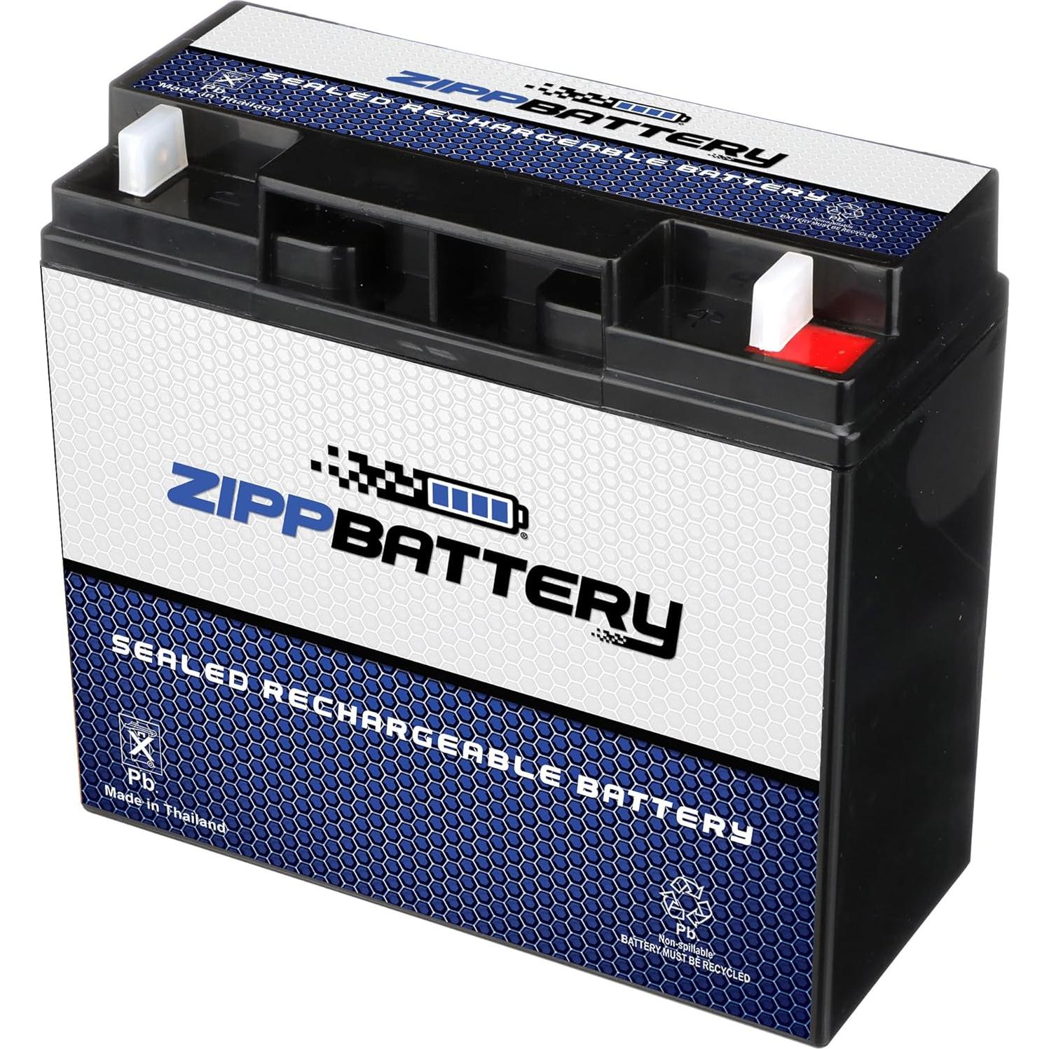 Batería Zipp 12V 20Ah SLA Recargable para Alarmas y Scooters