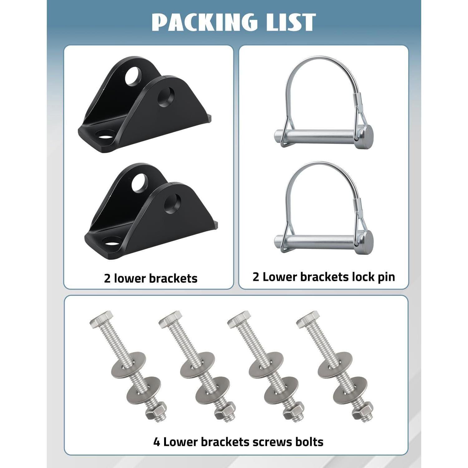 Kit de Patio YUANTUO para Toy Hauler - Conversión Universal