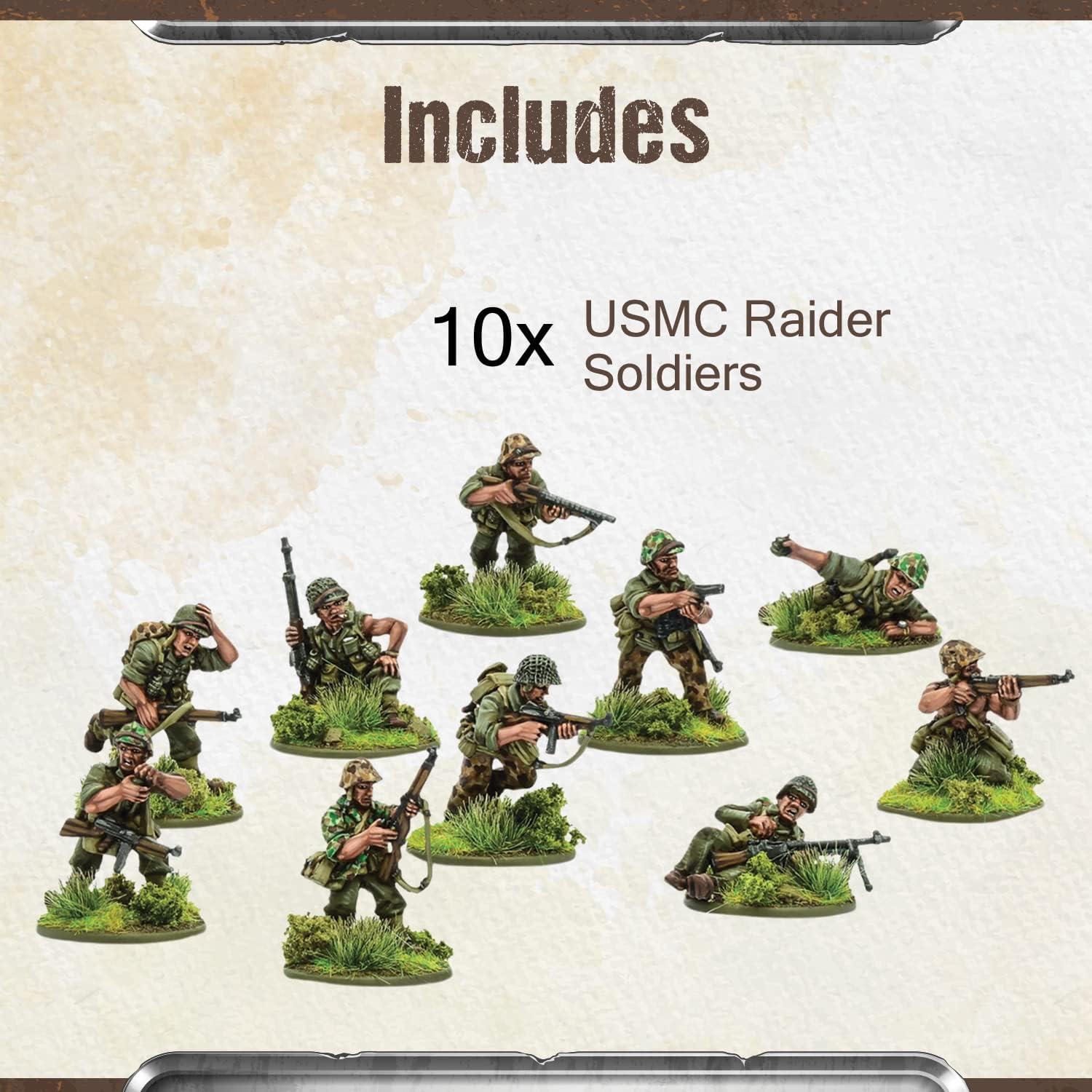 Miniaturas Bolt Action Warlord Games - Marines EE. UU. 28mm
