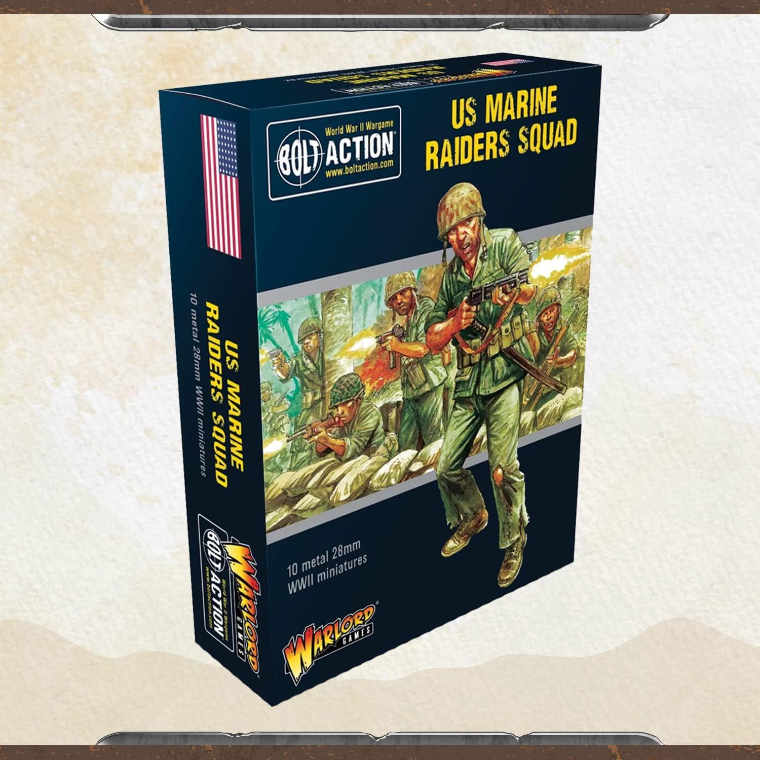 Miniaturas Bolt Action Warlord Games - Marines EE. UU. 28mm