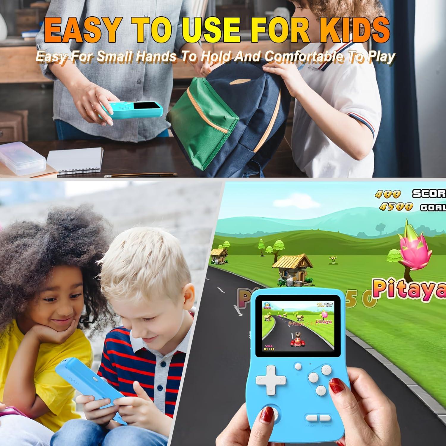 Consola de Juegos Portátil Douddy 32-Bit 139 Juegos Azul