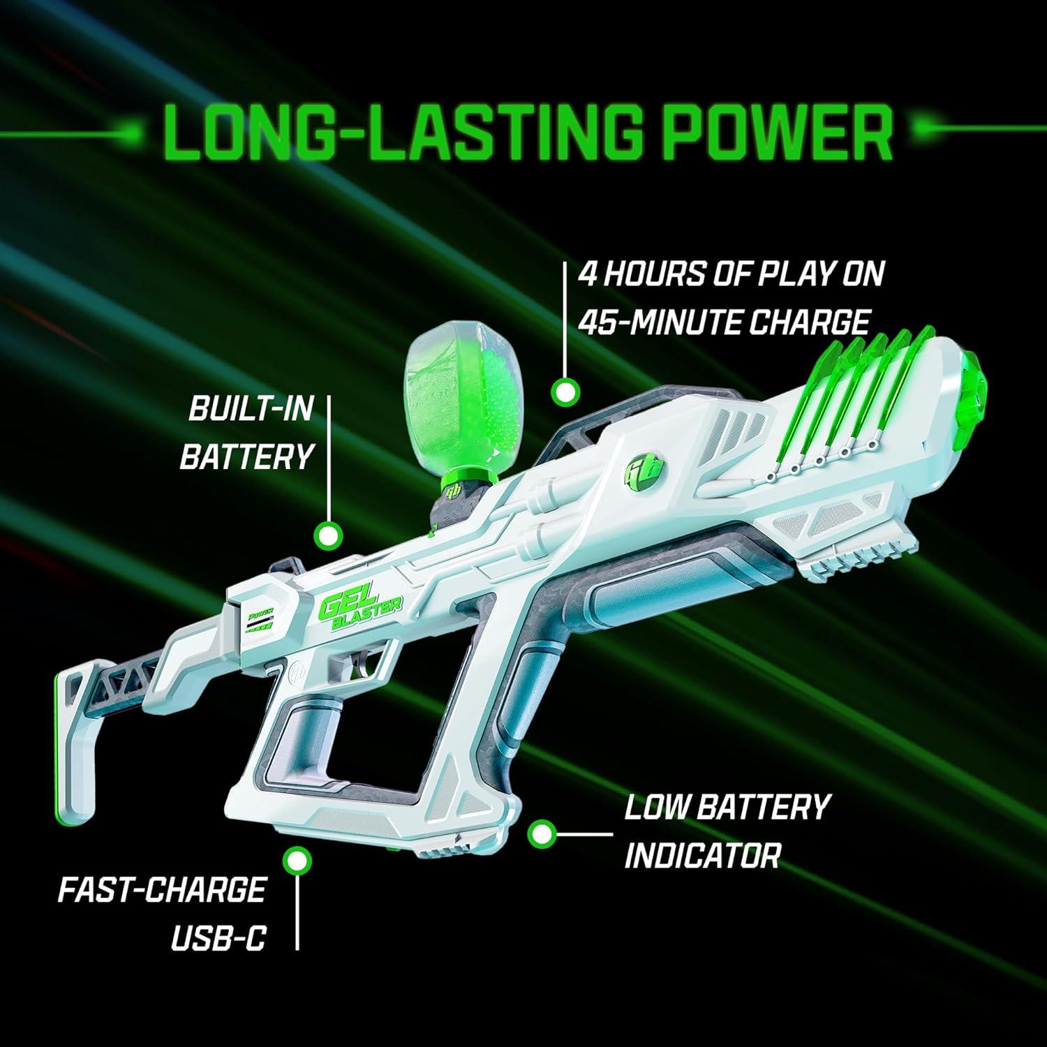 Gel Blaster Surge XL - Pistola Splat Ball 150+ Pies - Juguete 14+