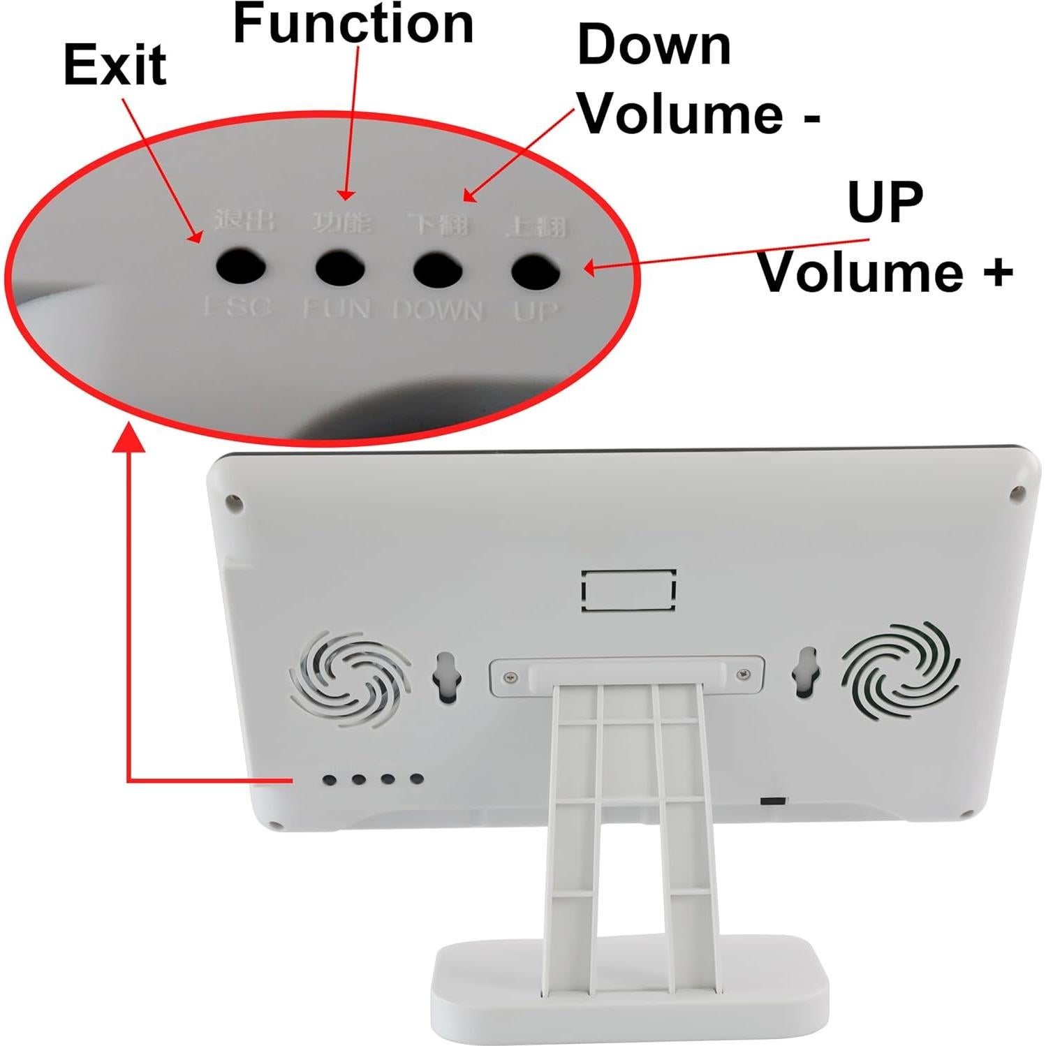 Sistema de Timbre Inalámbrico LOUIKENE 8 Botones 80m