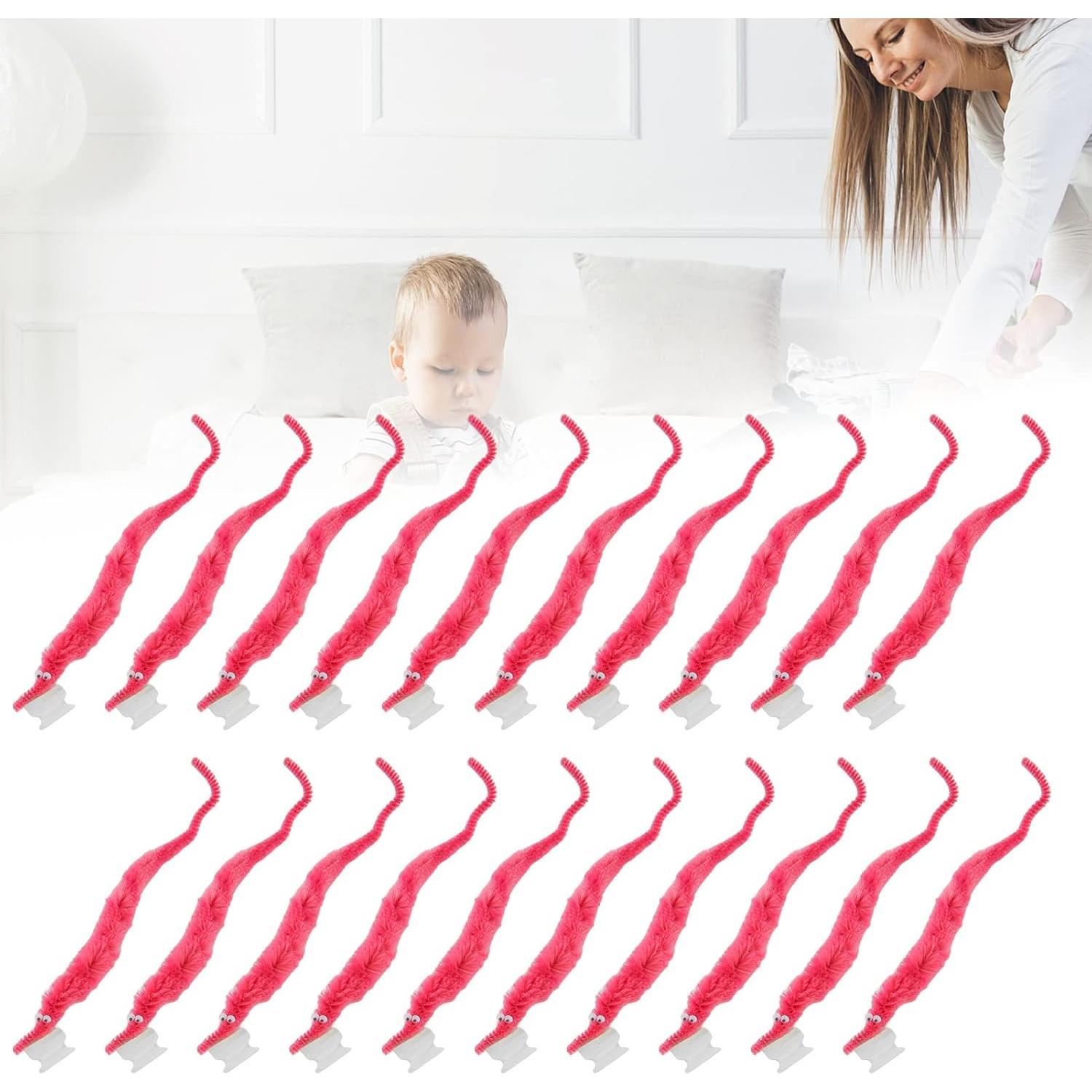 Gusanos Peludos Haofy 20 Pcs Felpa Suave 22cm Colores Variados