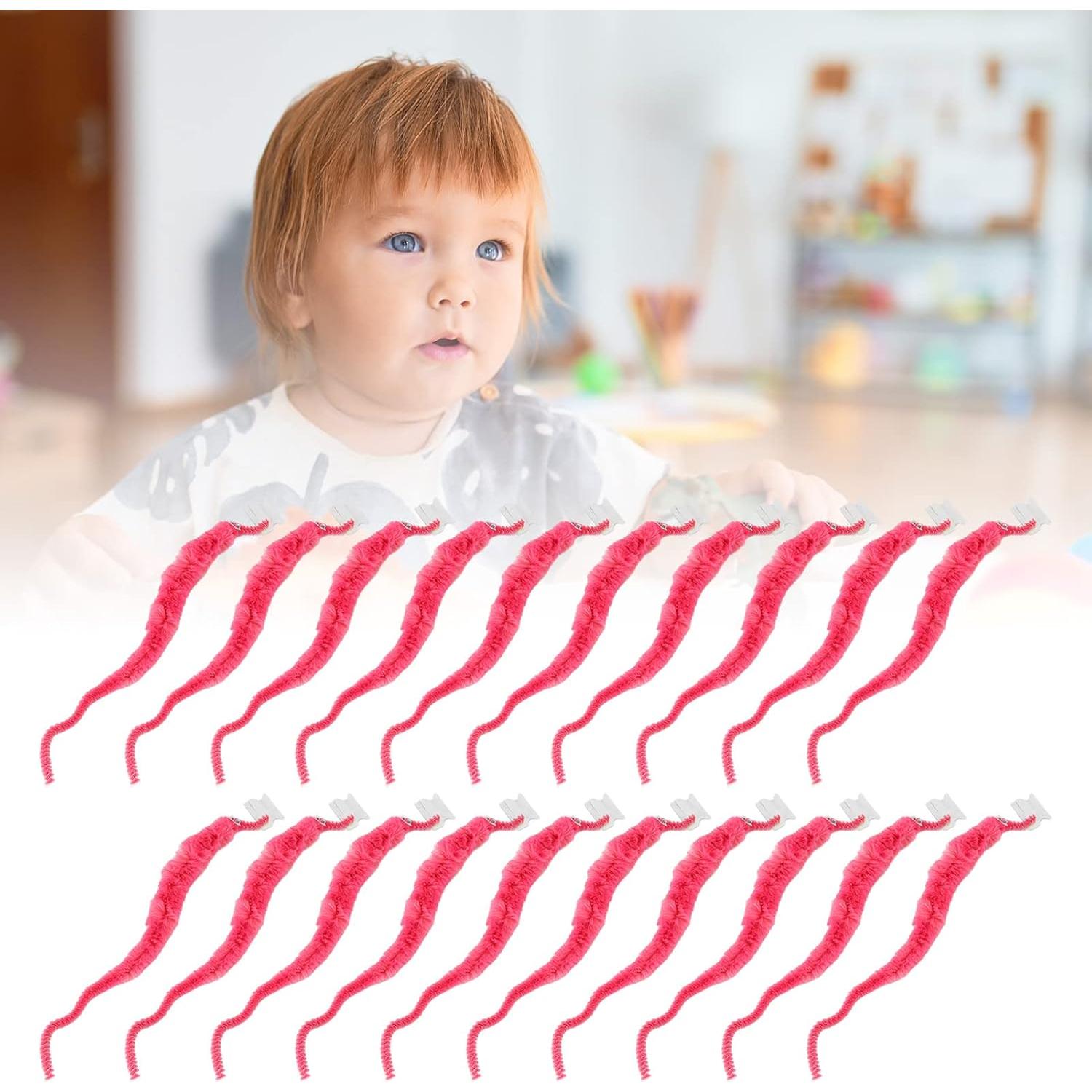 Gusanos Peludos Haofy 20 Pcs Felpa Suave 22cm Colores Variados