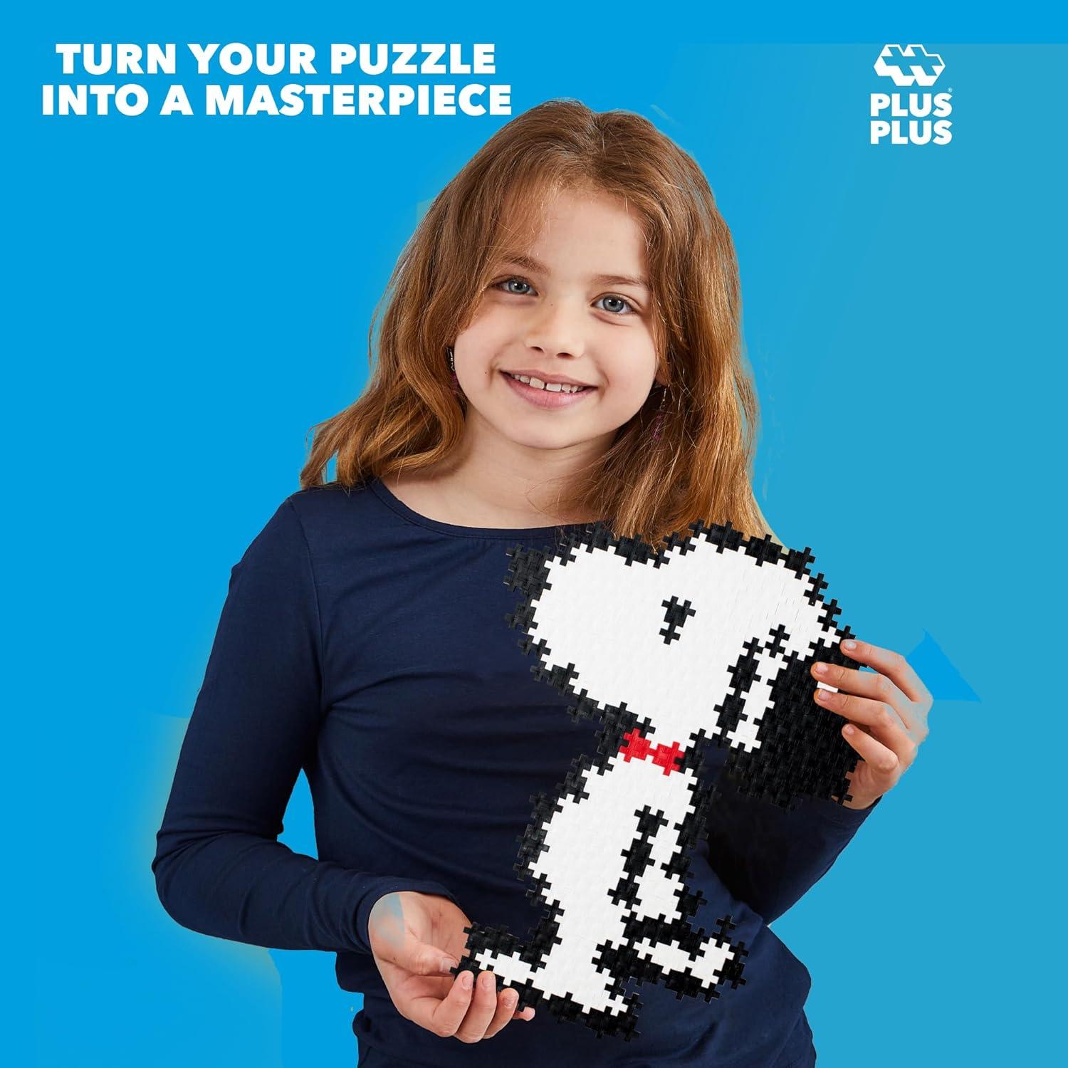 Rompecabezas Plus Plus Peanuts Snoopy 275 Piezas 30.48x20.32cm