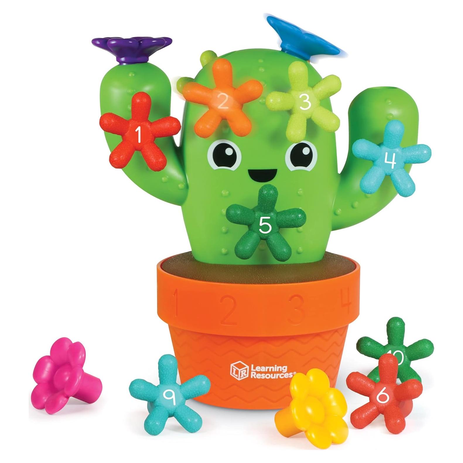 Juguete Educativo Carlos el Cactus - 16 Piezas Montessori 18+ Meses