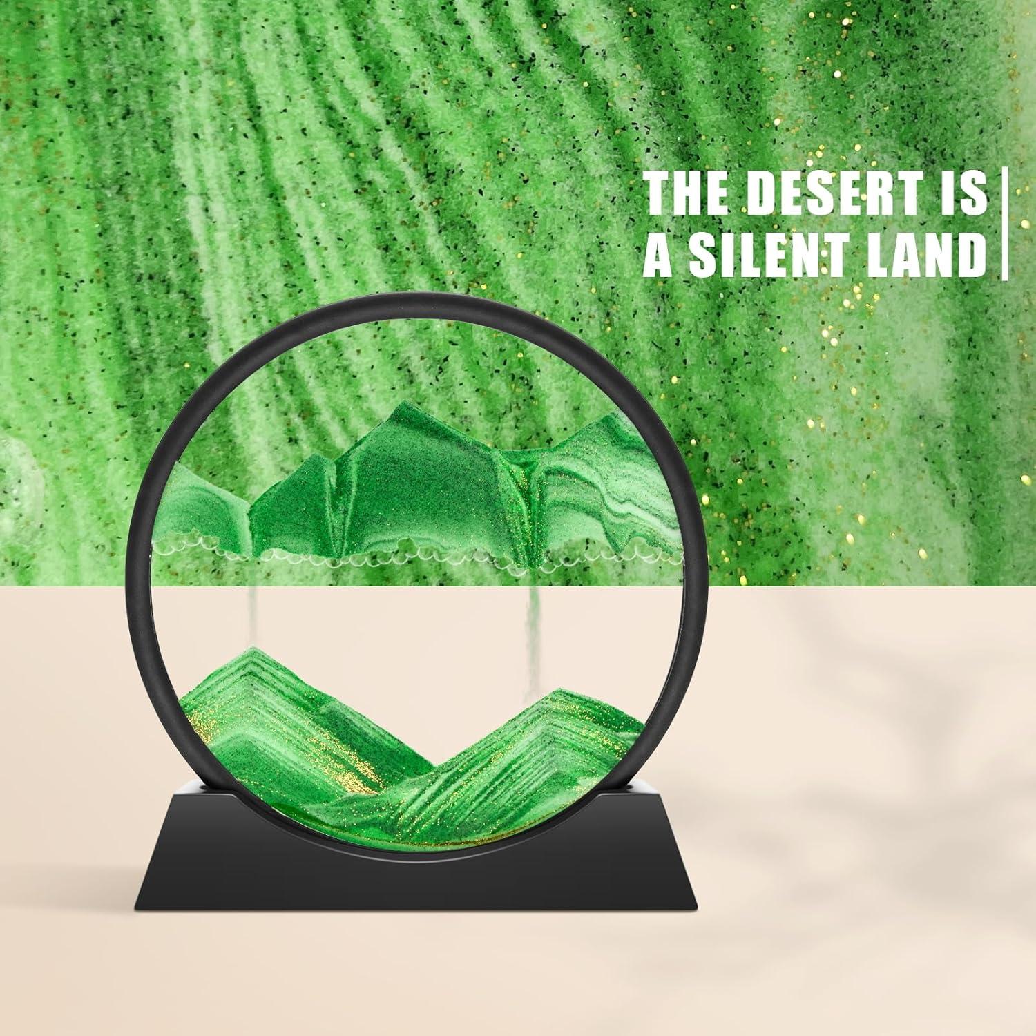 Arte de Arena en Movimiento Wai Danie 30.48 cm Verde