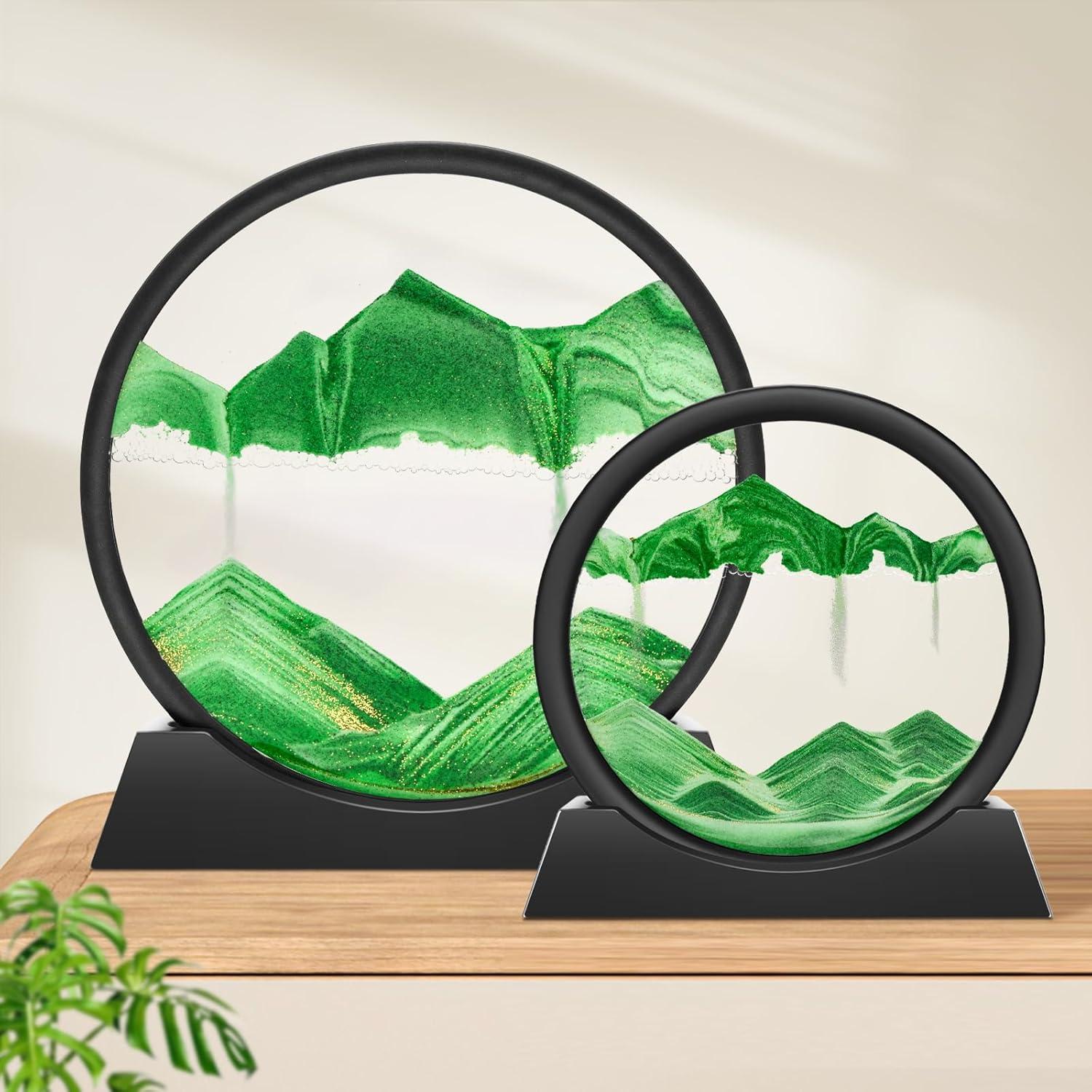 Arte de Arena en Movimiento Wai Danie 30.48 cm Verde