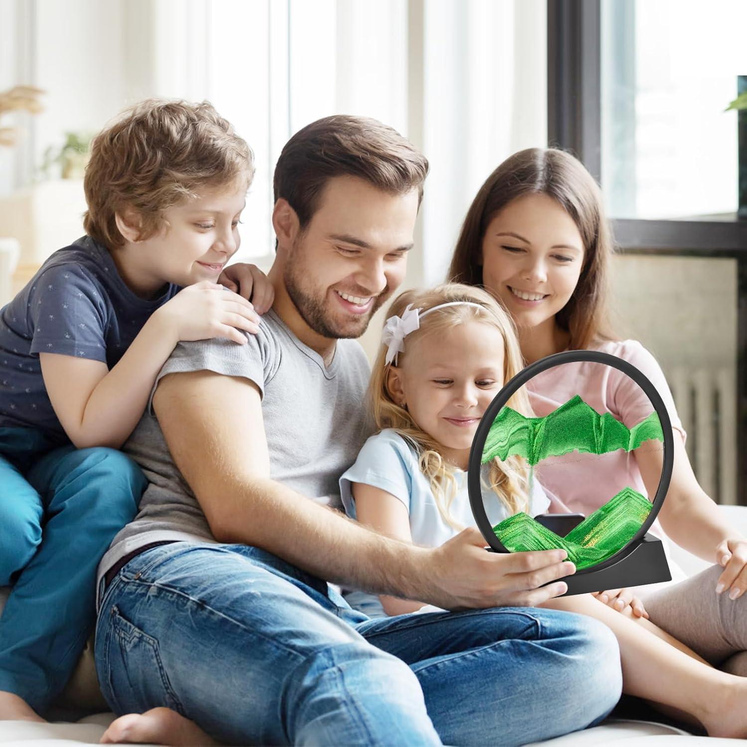 Arte de Arena en Movimiento Wai Danie 30.48 cm Verde