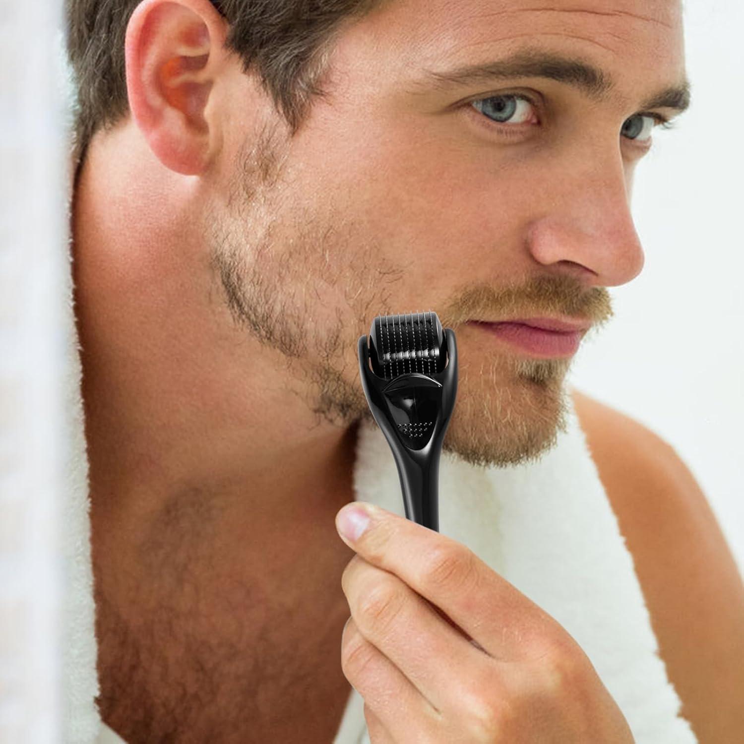 Rodillo Derma Microneedle 0.25mm para Cabello y Piel