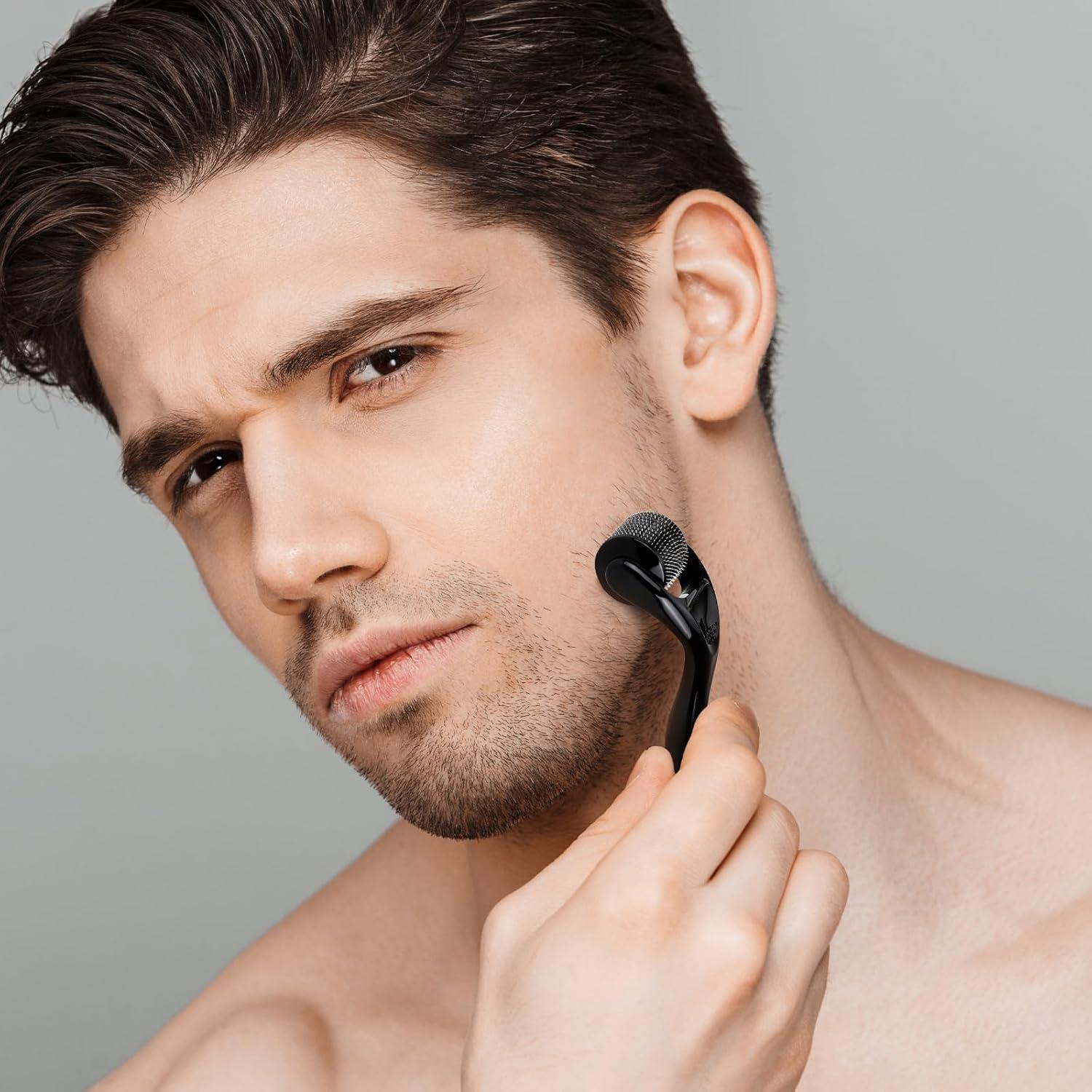 Rodillo Derma Microneedle 0.25mm para Cabello y Piel