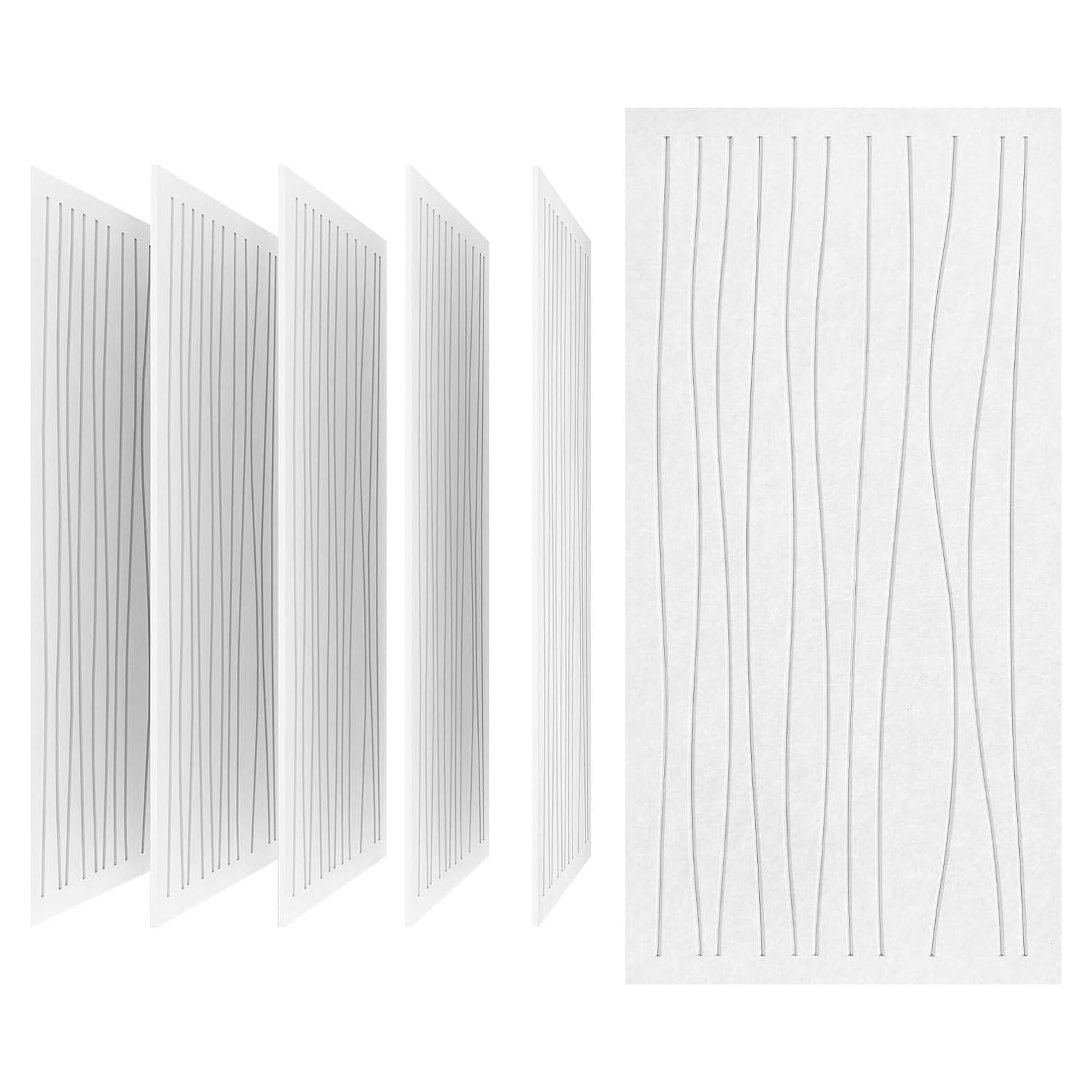 Paneles Acústicos UMIACOUSTICS 6 PCS 120x60 cm Blanco Ignífugos