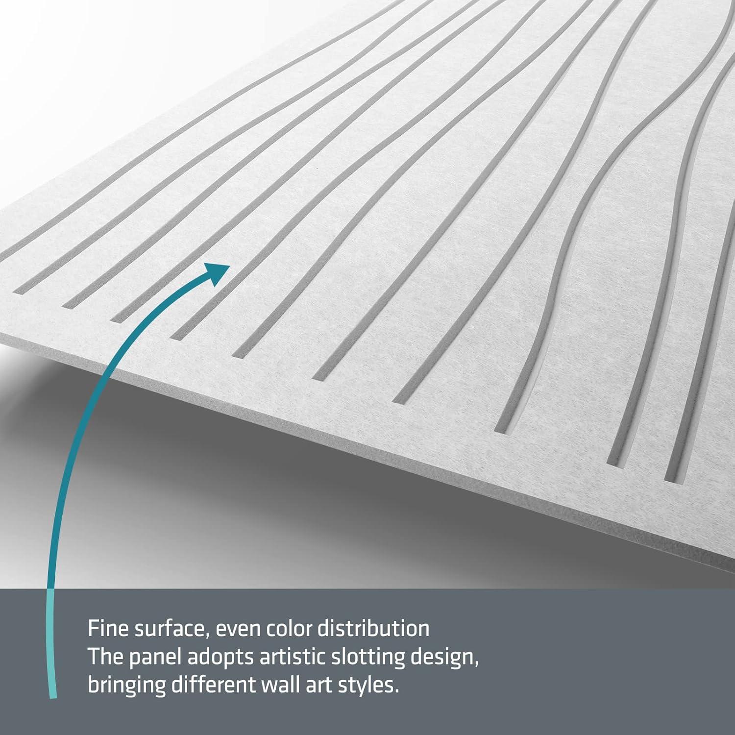 Paneles Acústicos UMIACOUSTICS 6 PCS 120x60 cm Blanco Ignífugos