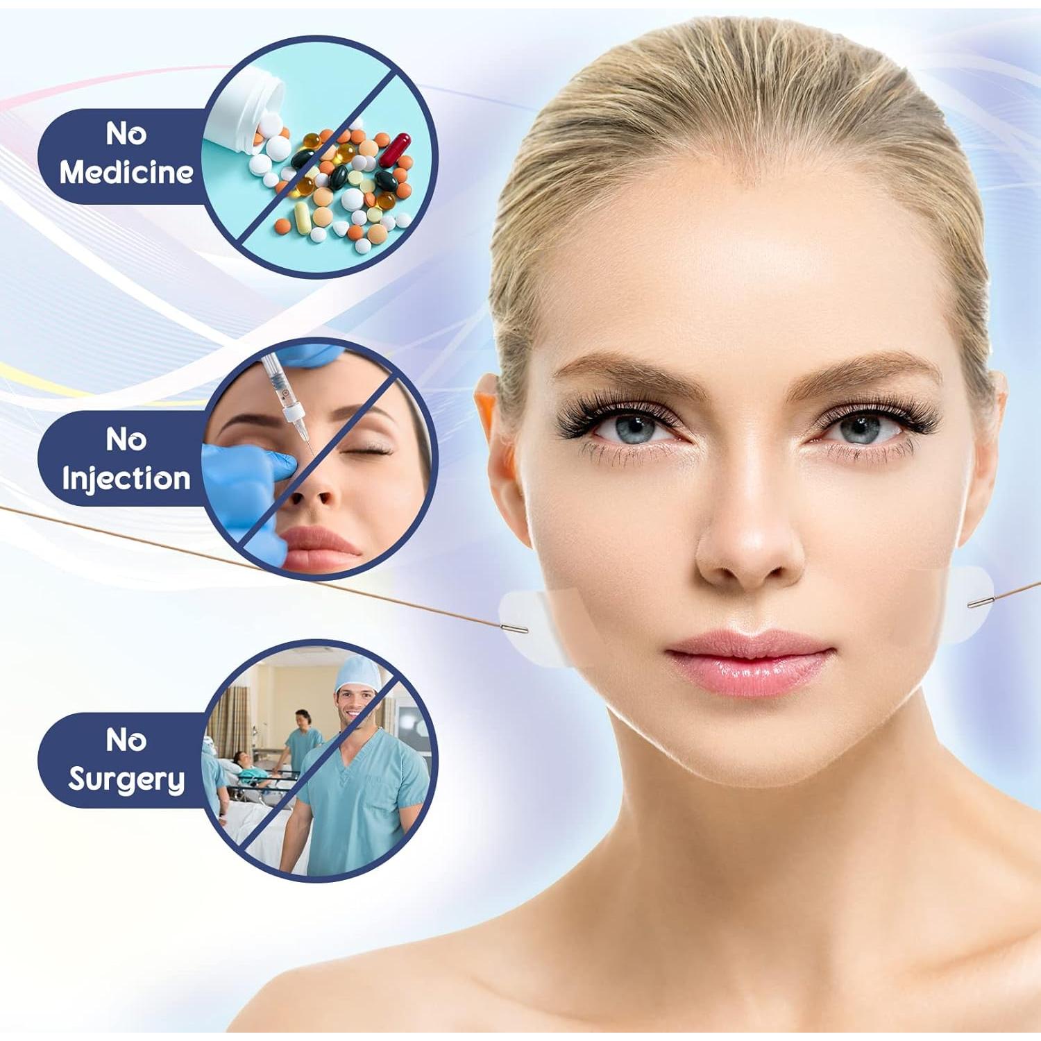 Kit de Levantamiento Facial 136 Piezas Maitys - Cintas y Cuerdas