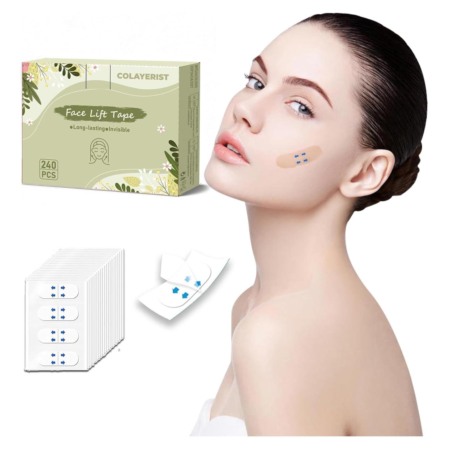 Cinta Levantadora Facial Invisible 240 Piezas - Guangzhou Hailuopu