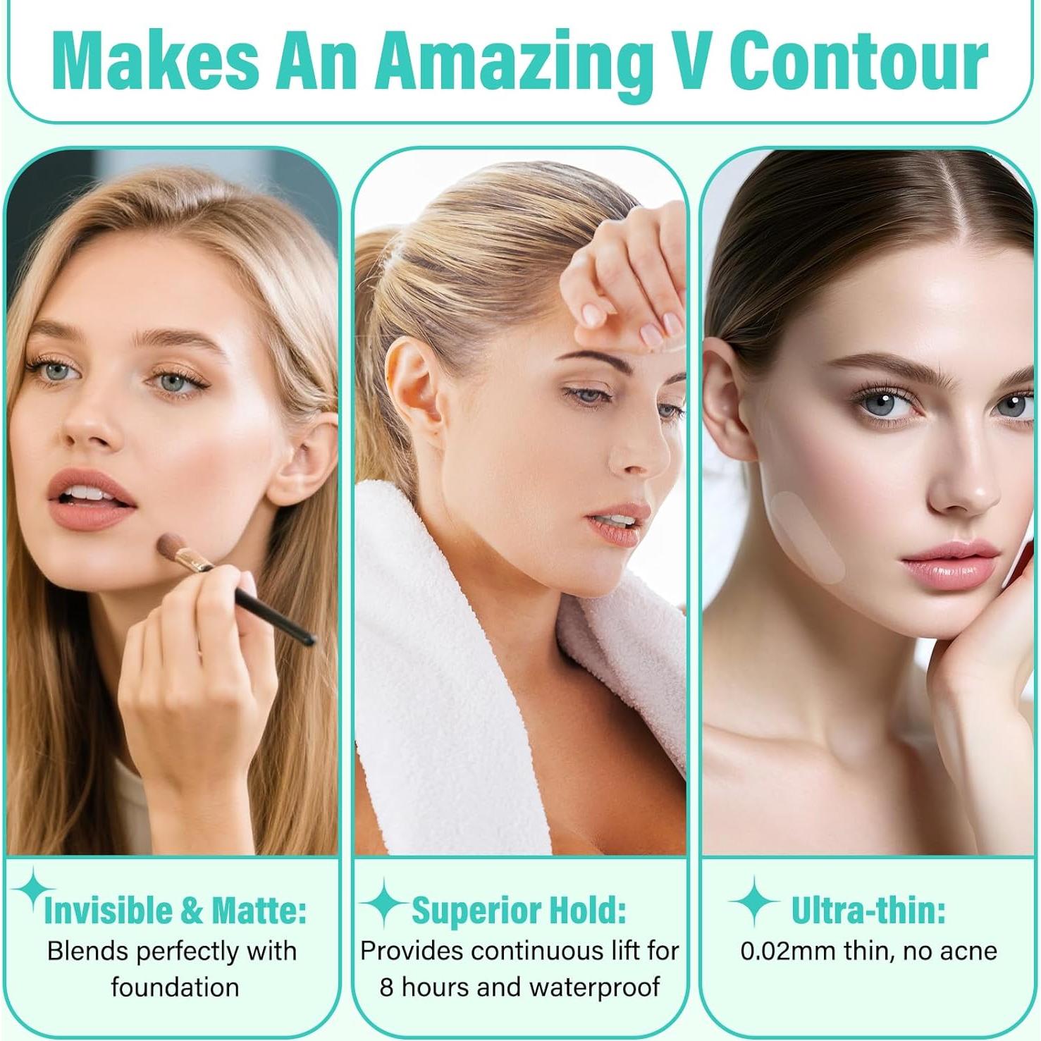 Cinta de Levantamiento Facial Invisible KOSOBO - 280 Parches