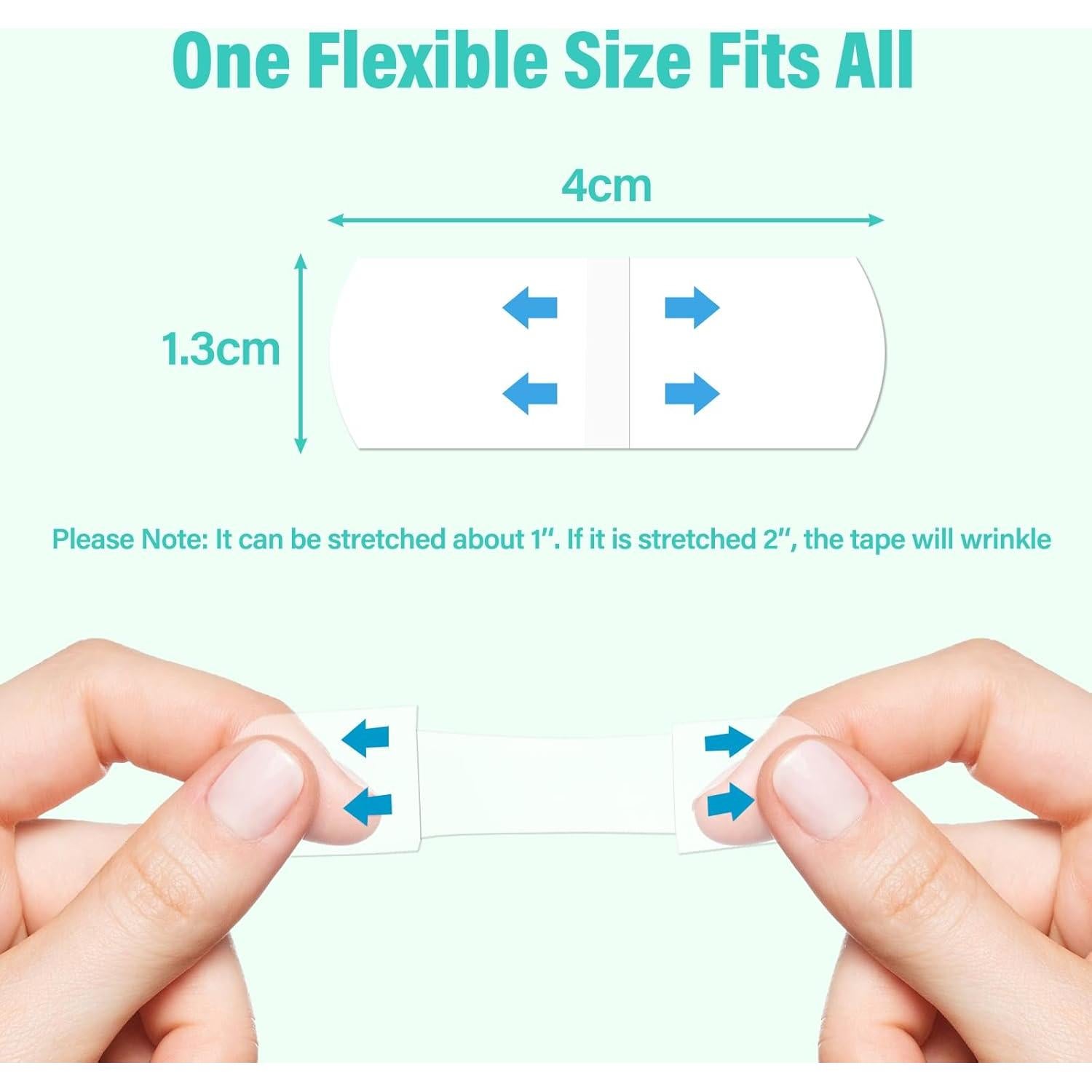 Cinta de Levantamiento Facial Invisible KOSOBO - 280 Parches