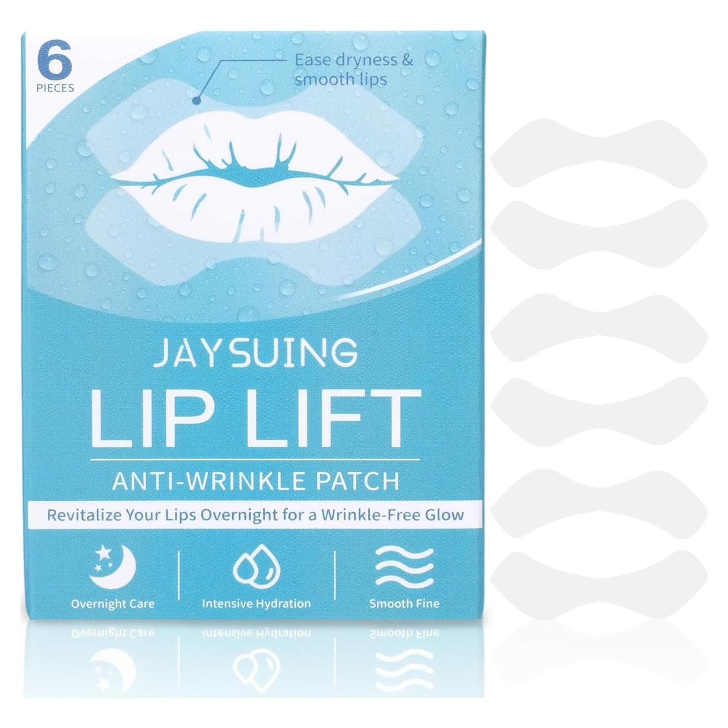 Parche Antienvejecimiento Labial YUAN-WANG 6 Piezas Hidratante