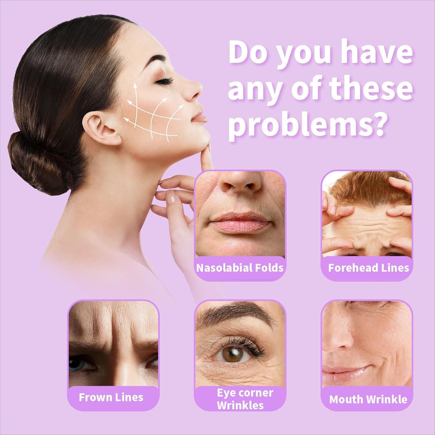 Cinta Levantadora Facial Invisible Gpsuootd 60PCS Impermeable