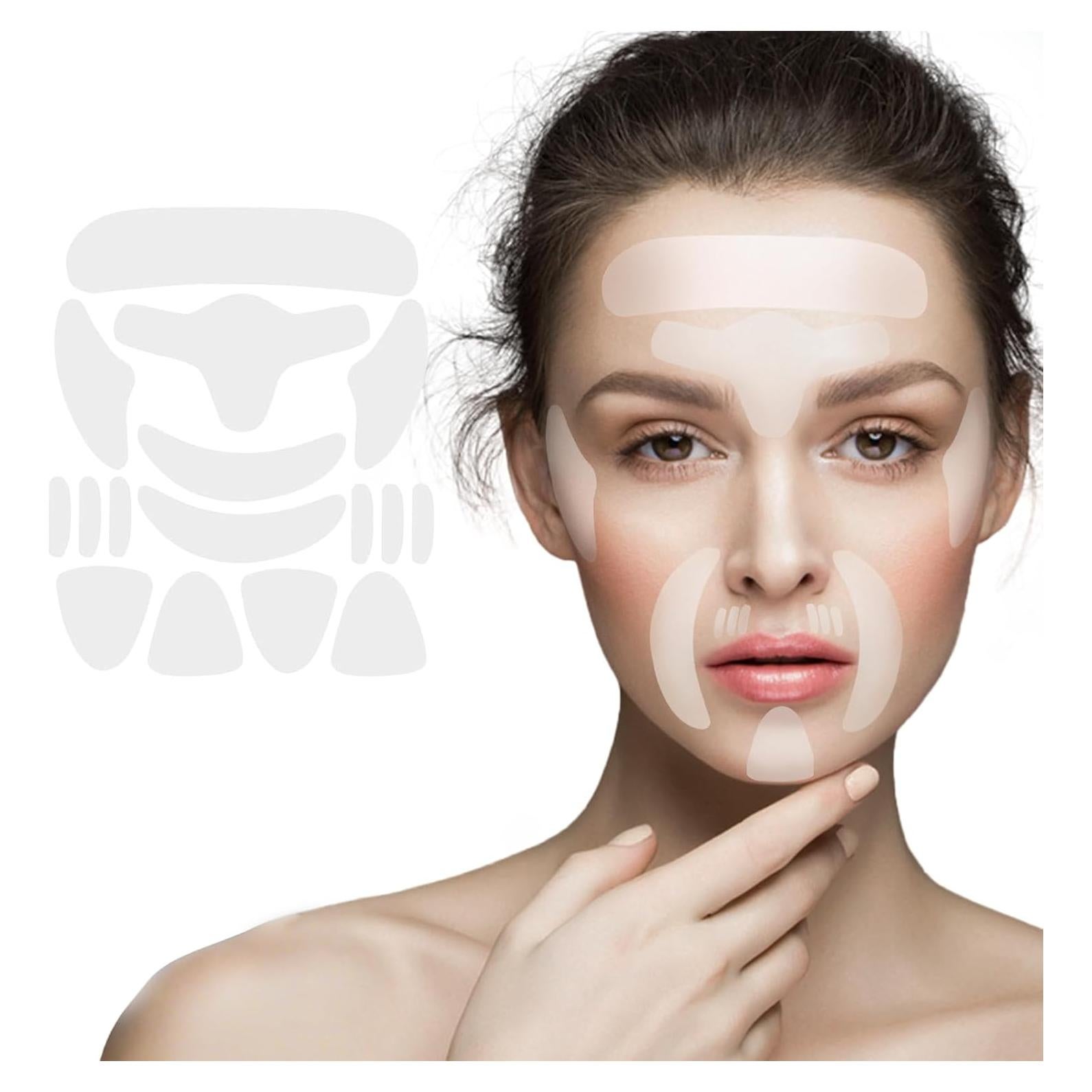 Set de 16 Parches Antiarrugas Faciales CGPVTSJ - Reutilizables