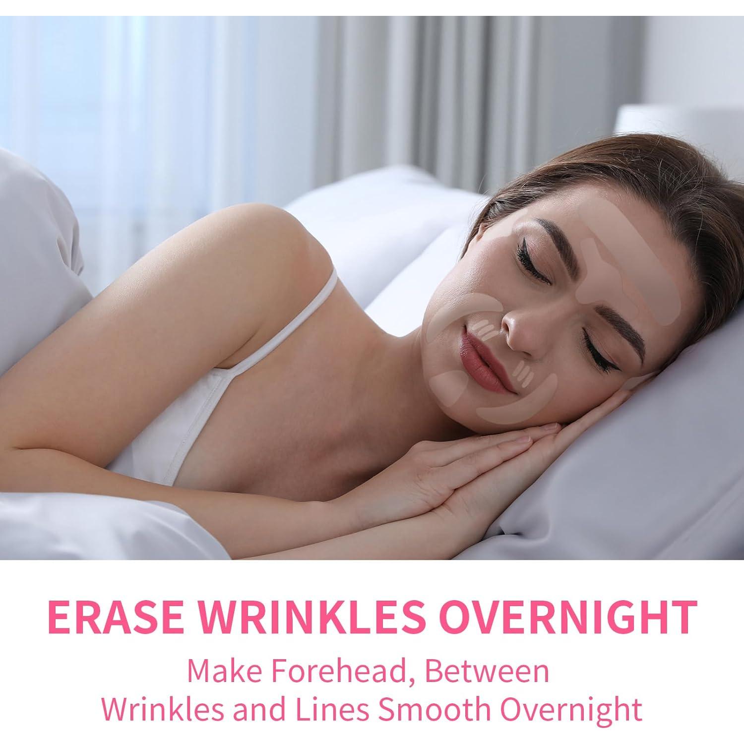 Set de 16 Parches Antiarrugas Faciales CGPVTSJ - Reutilizables