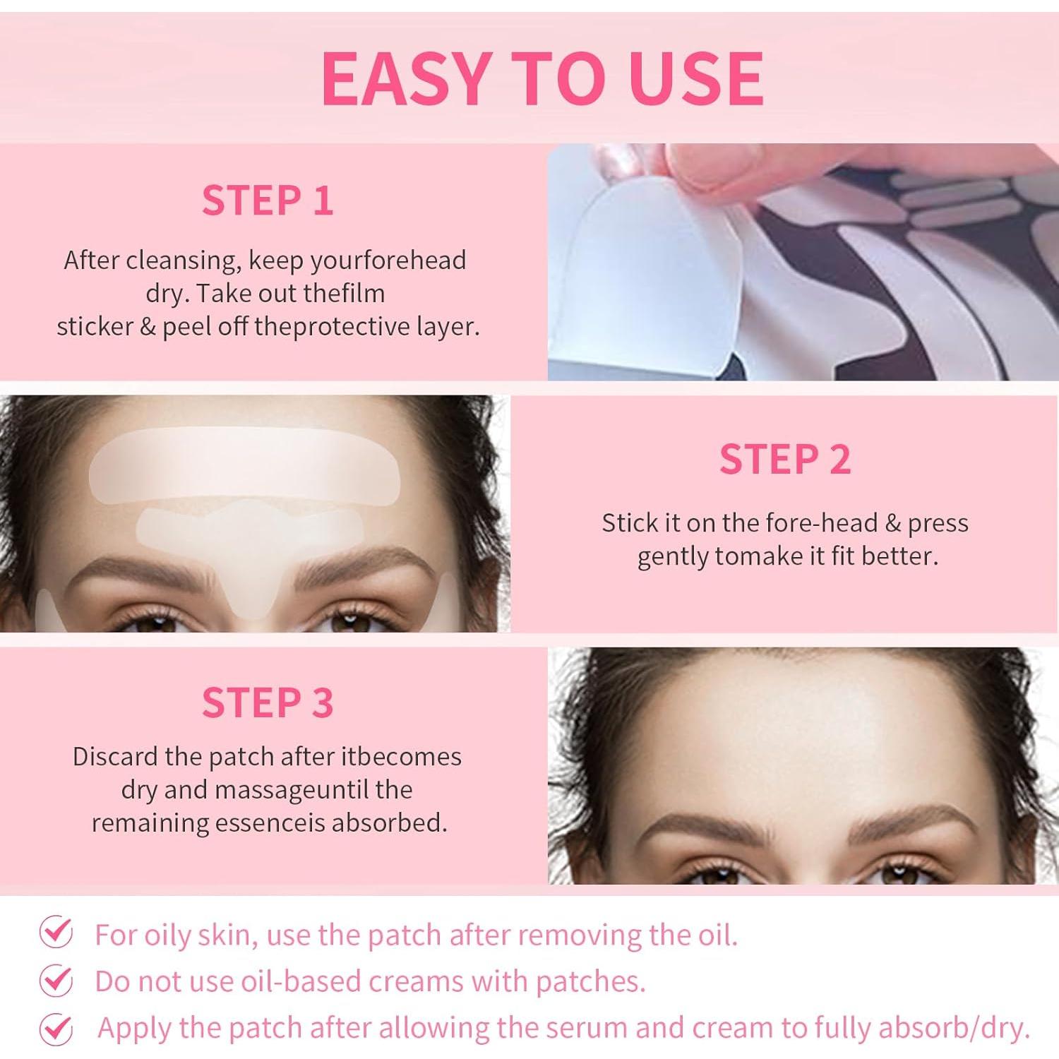 Set de 16 Parches Antiarrugas Faciales CGPVTSJ - Reutilizables