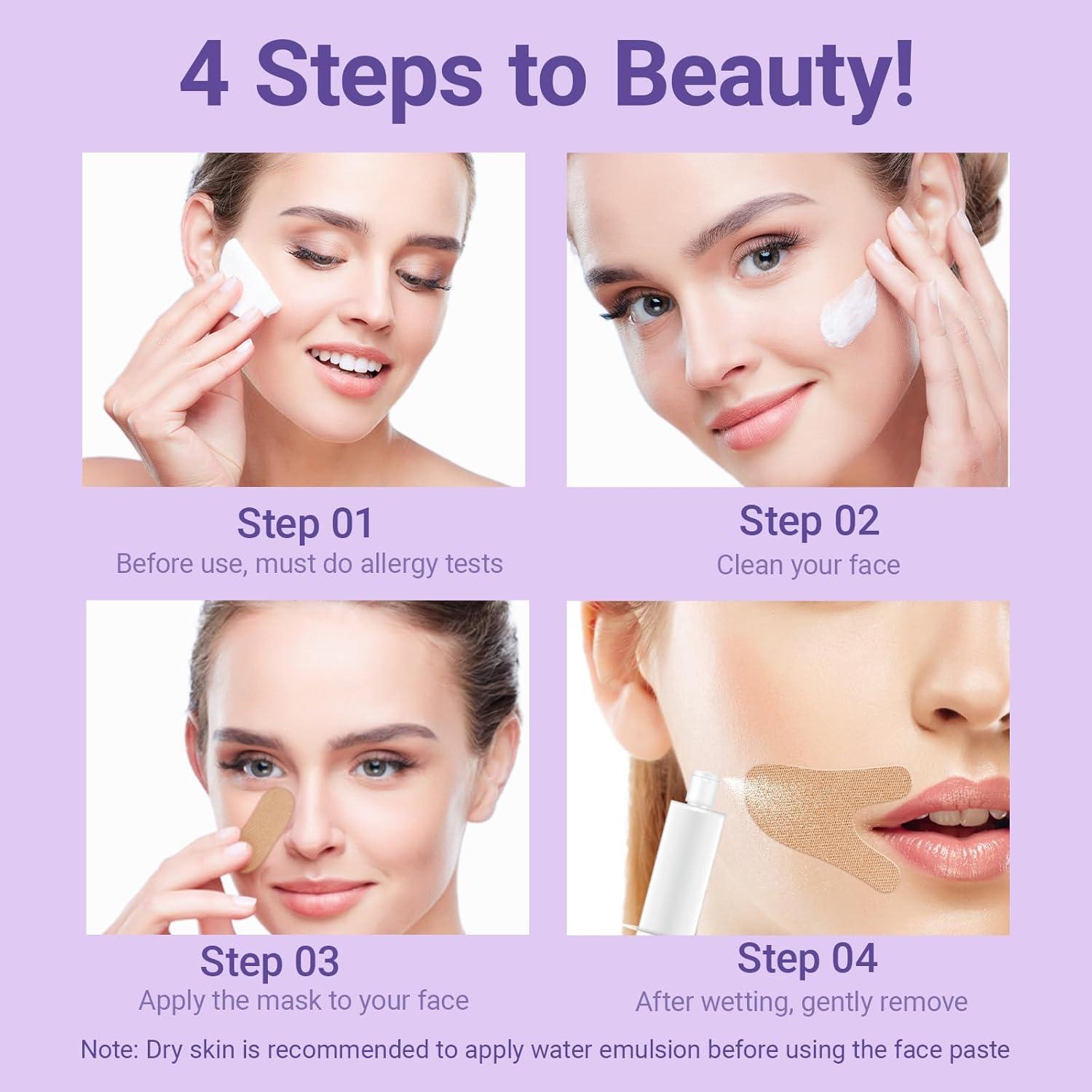 Parche Antienvejecimiento Sfuchin 160 Pcs Cinta Facial Hipoalergénica