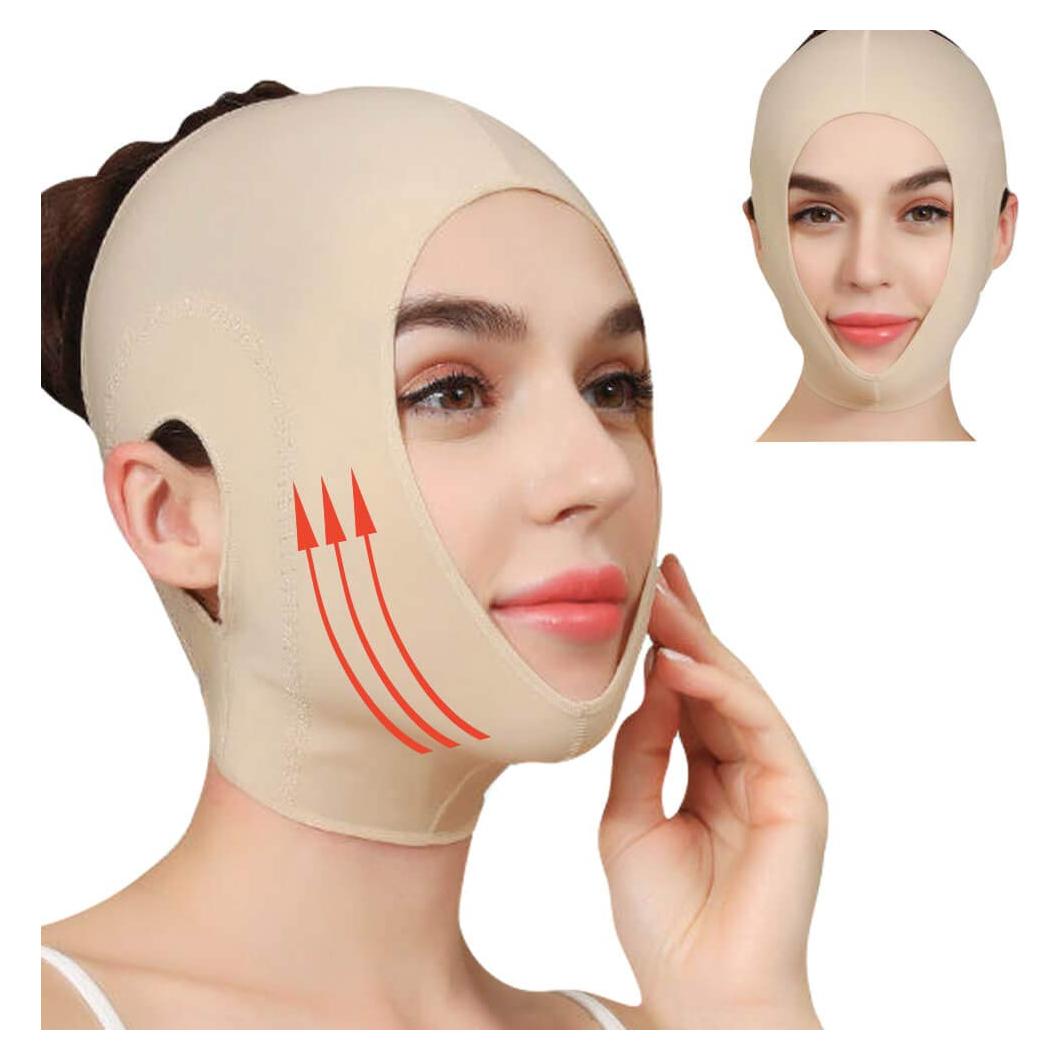 Cinta Reutilizable para Adelgazar la Papada HERSONG M 50-63 cm