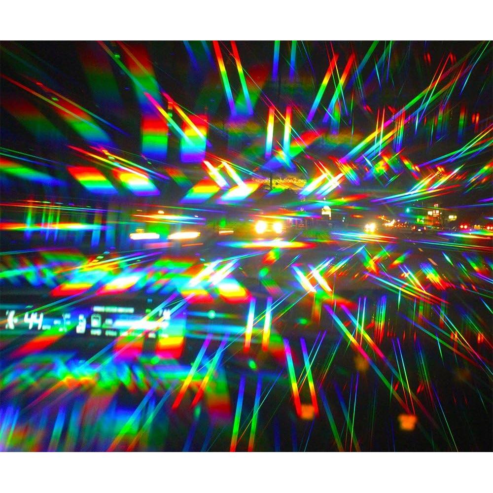 Gafas de Difracción Neón Rainbow Symphony - Paquete 25 Unidades