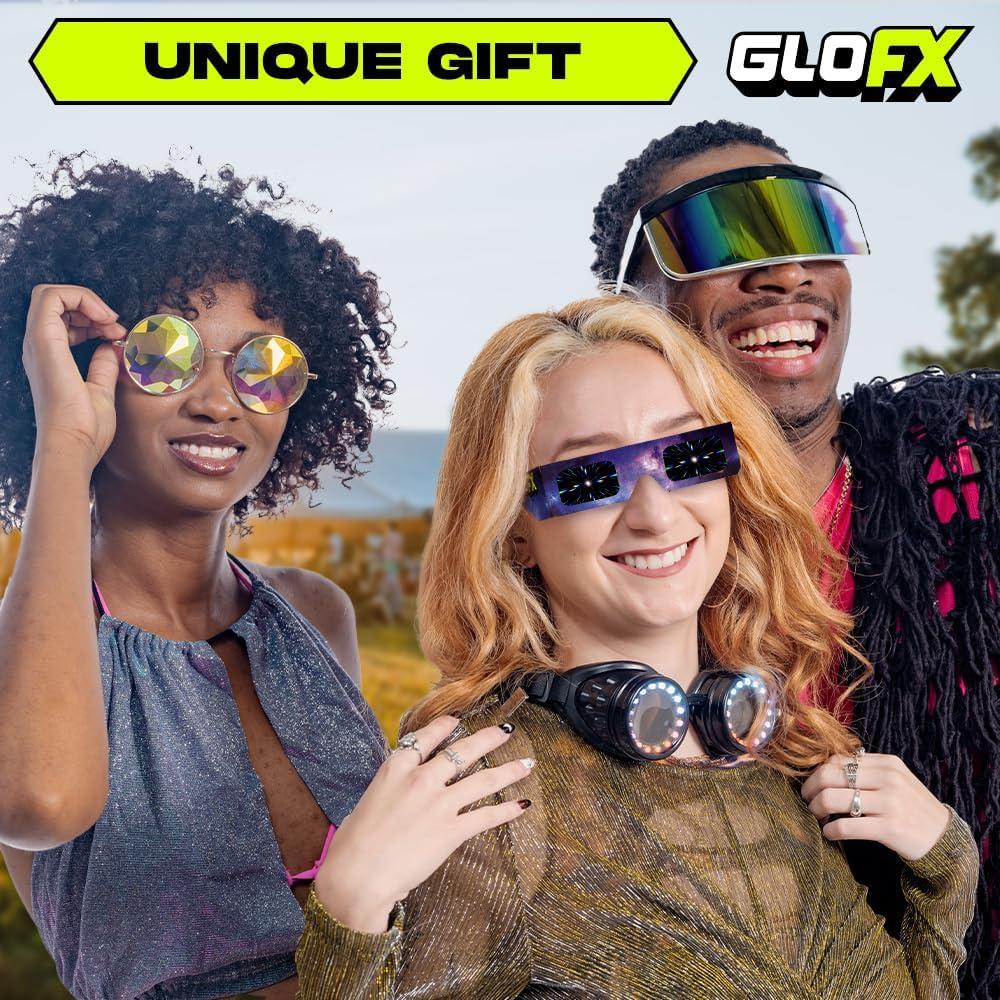 Gafas de Difracción de Papel GloFX - Paquete de 100 Unidades