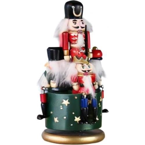 Caja de Música de Nuez LIFKOME 20.5x9x9cm Decoración