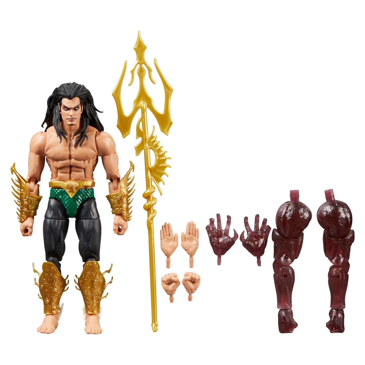 Figura de Acción Namor Marvel Legends 15 cm con Accesorios