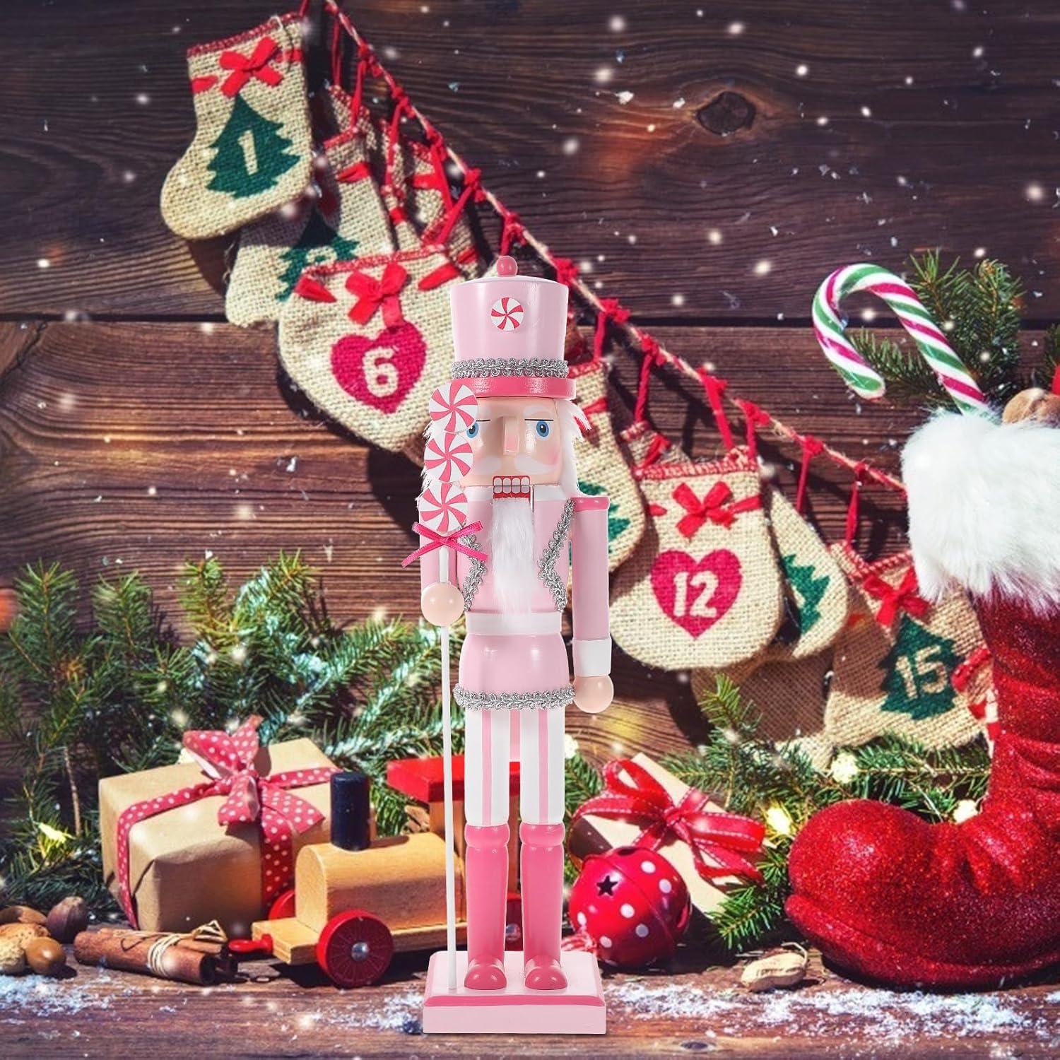 Figuras de Cascanueces PRETYZOOM 36 cm Decoración Navideña