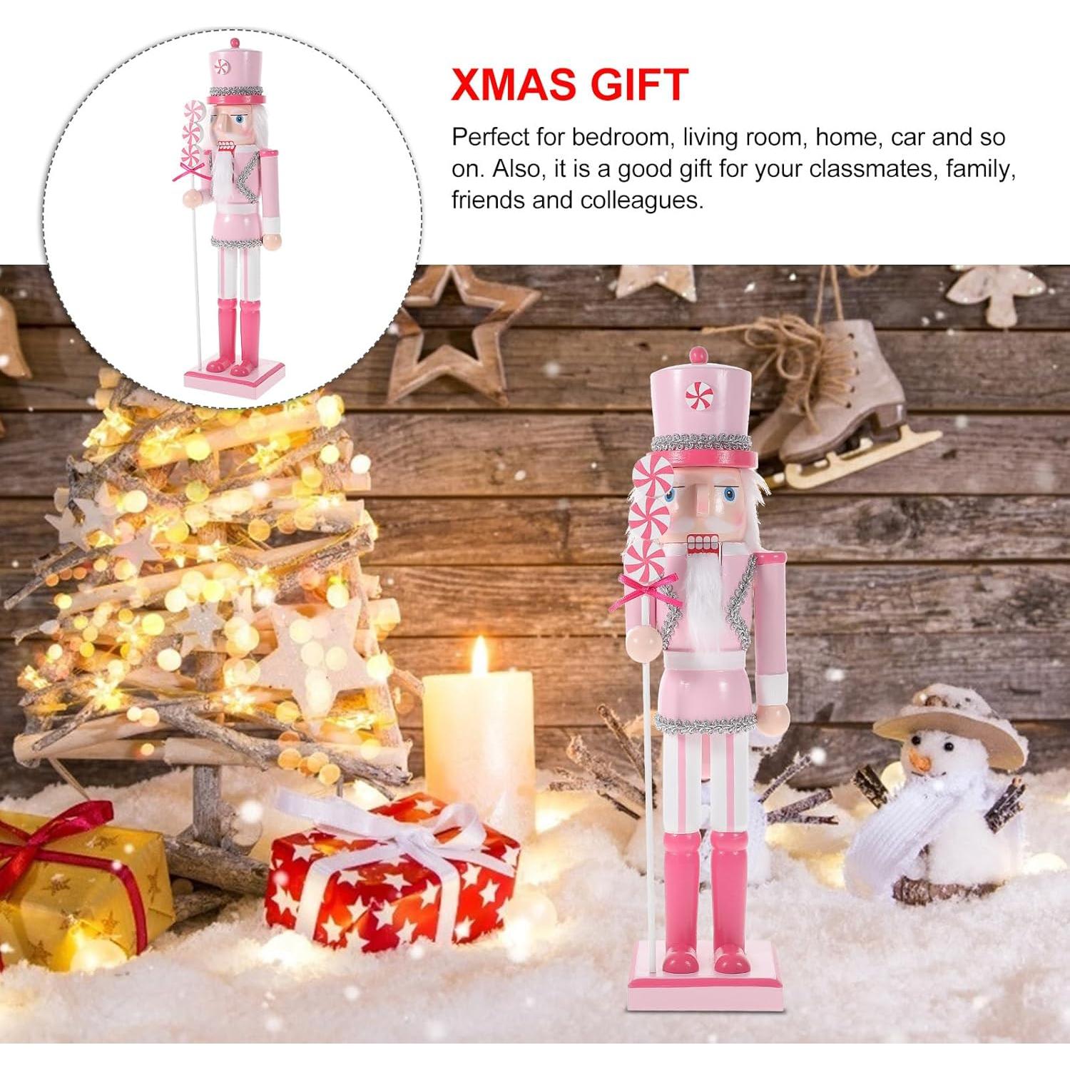 Figuras de Cascanueces PRETYZOOM 36 cm Decoración Navideña